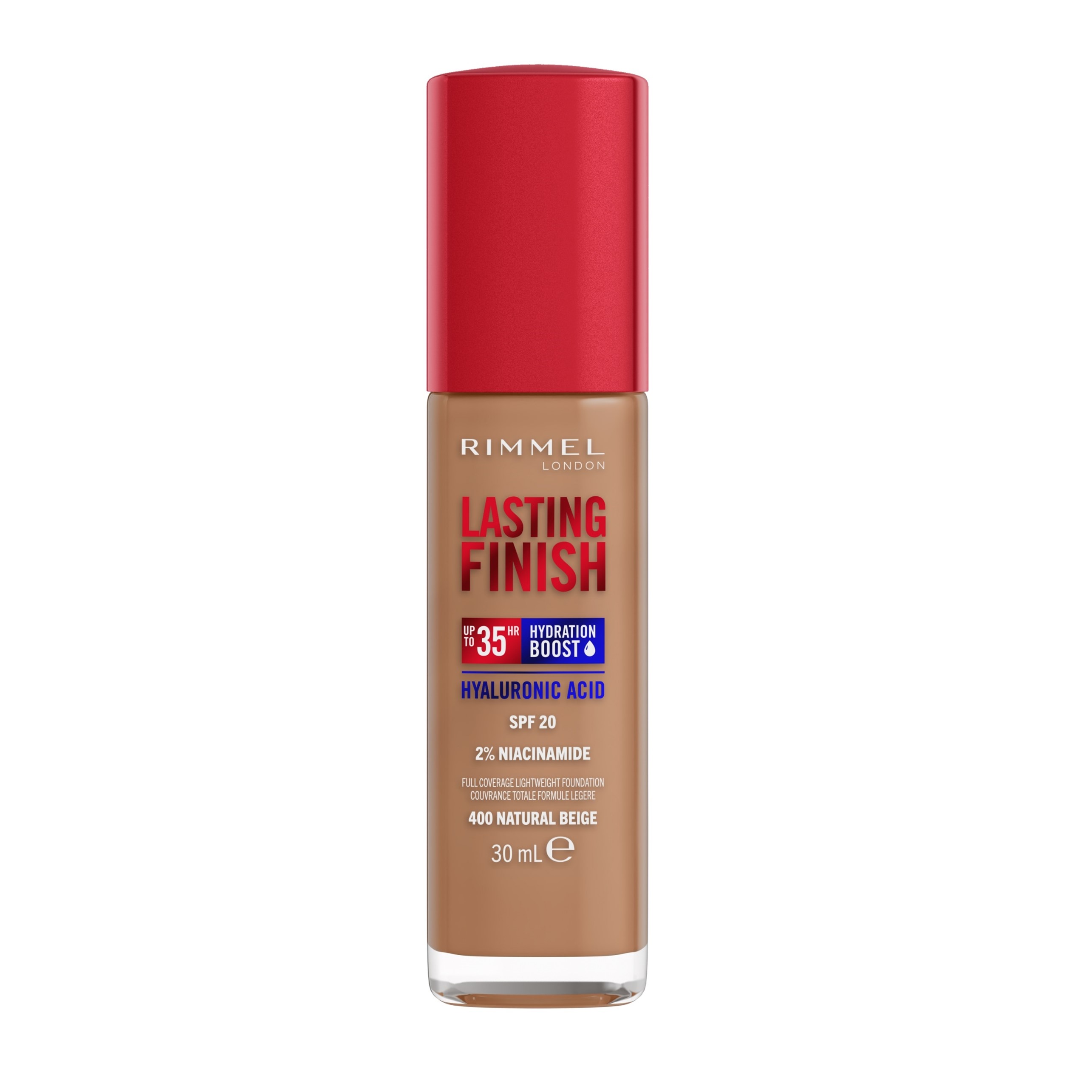 RIMMEL RIMMEL LASTING FINISH 35 HOUR FOUNDATION | 400 Natural Beige
