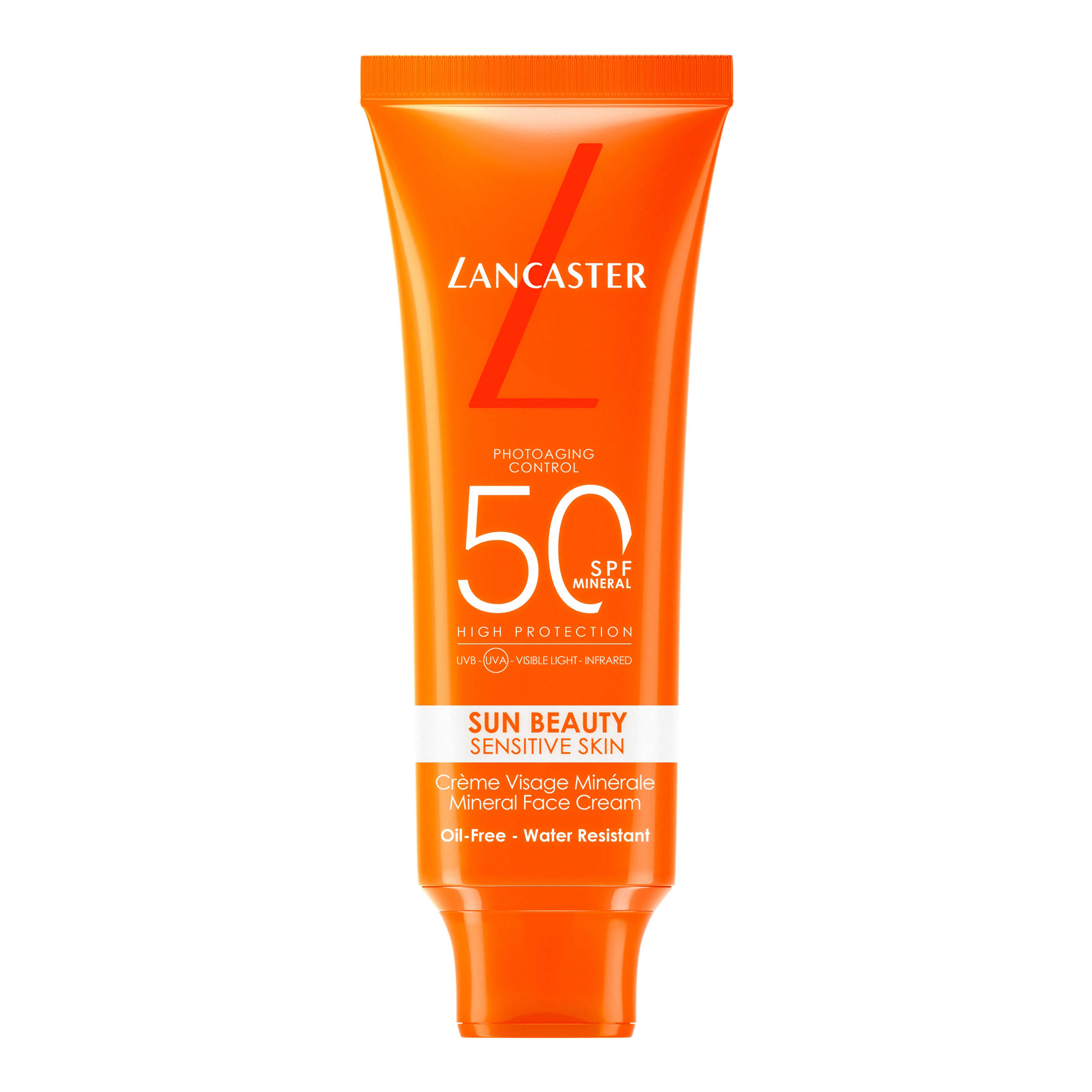 Lancaster Sun Beauty Sensitive Skin Mineral Face Cream Spf50 50Ml