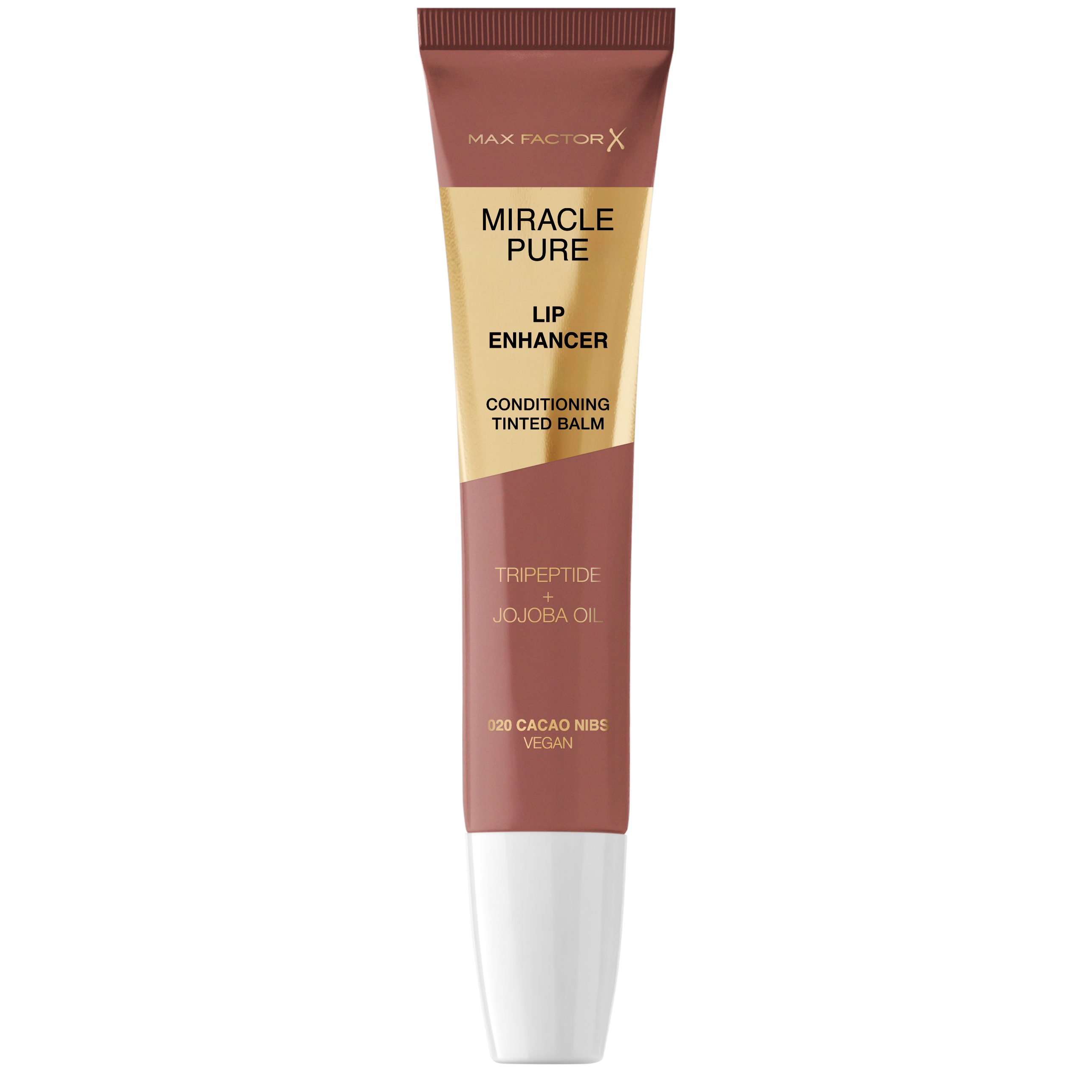 Max Factor Miracle Pure Lip Enhancer Gloss 12Ml 020 Cacao Nibs