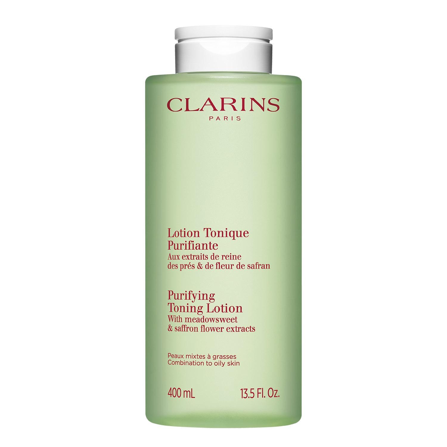 CLARINS PURIFYING TONING LOTION OILY TO COMBINATION SKIN | 400ml