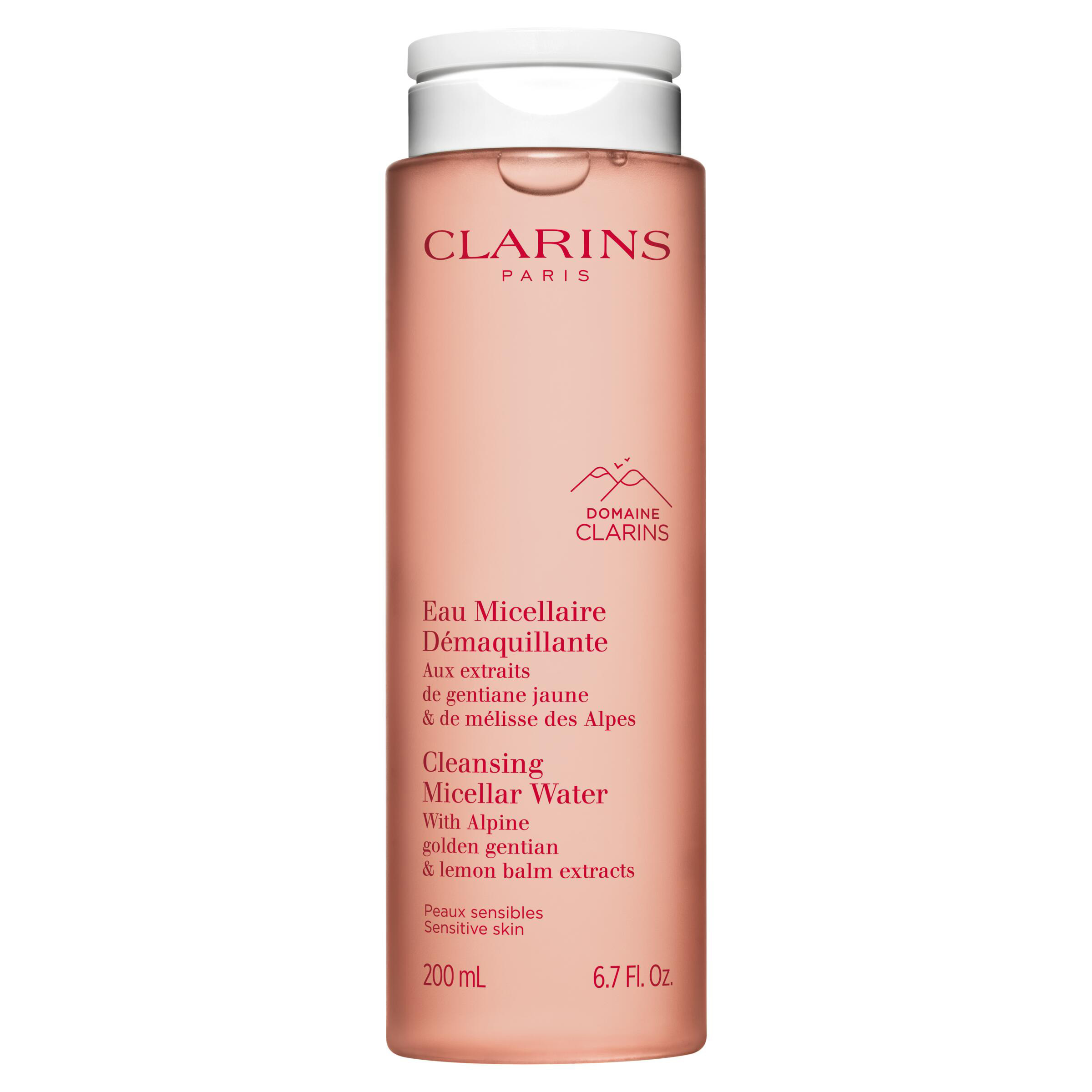 Clarins Cleansing Micellar Water Face Make-Up Remover 200Ml