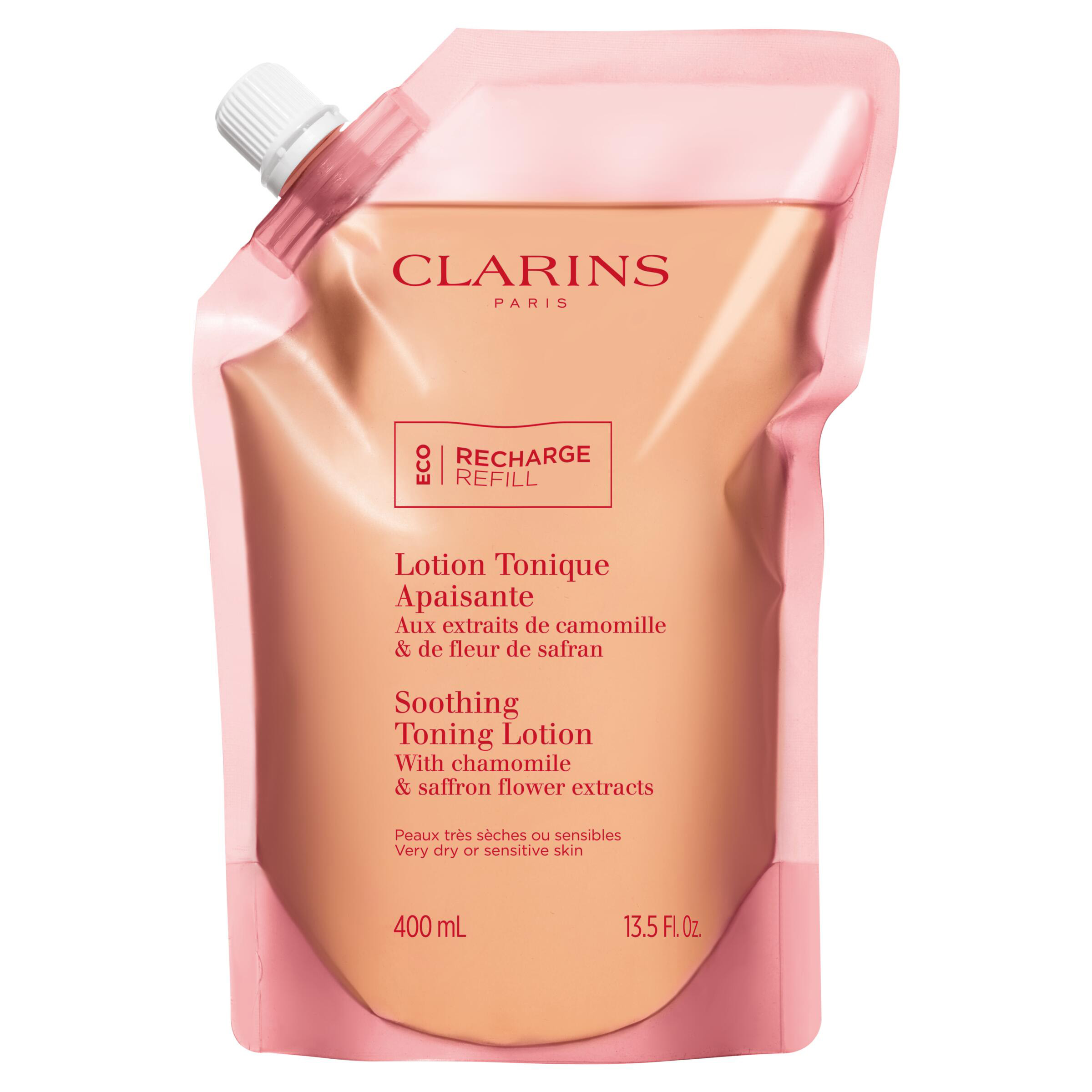 CLARINS CLARINS SOOTHING TONING LOTION DRY TO SENSITIVE SKIN REFILL | 400ml