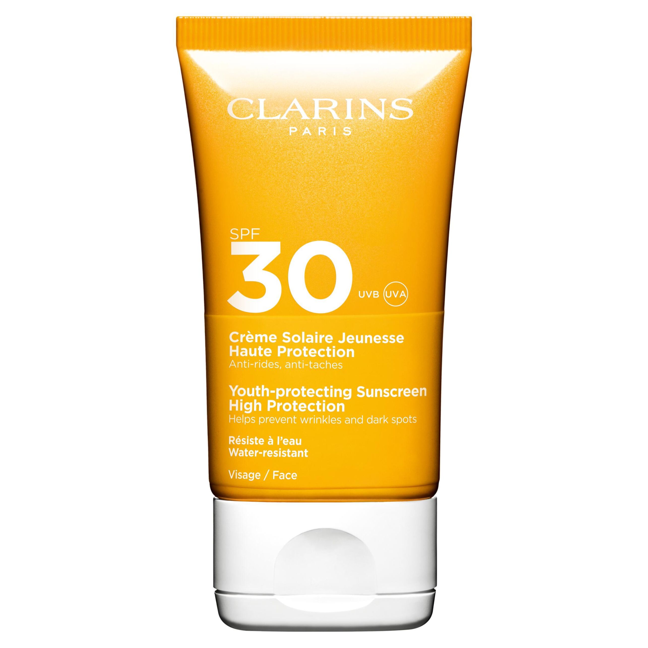 Clarins High Protection Youth Sun Care Cream Spf30 30Ml