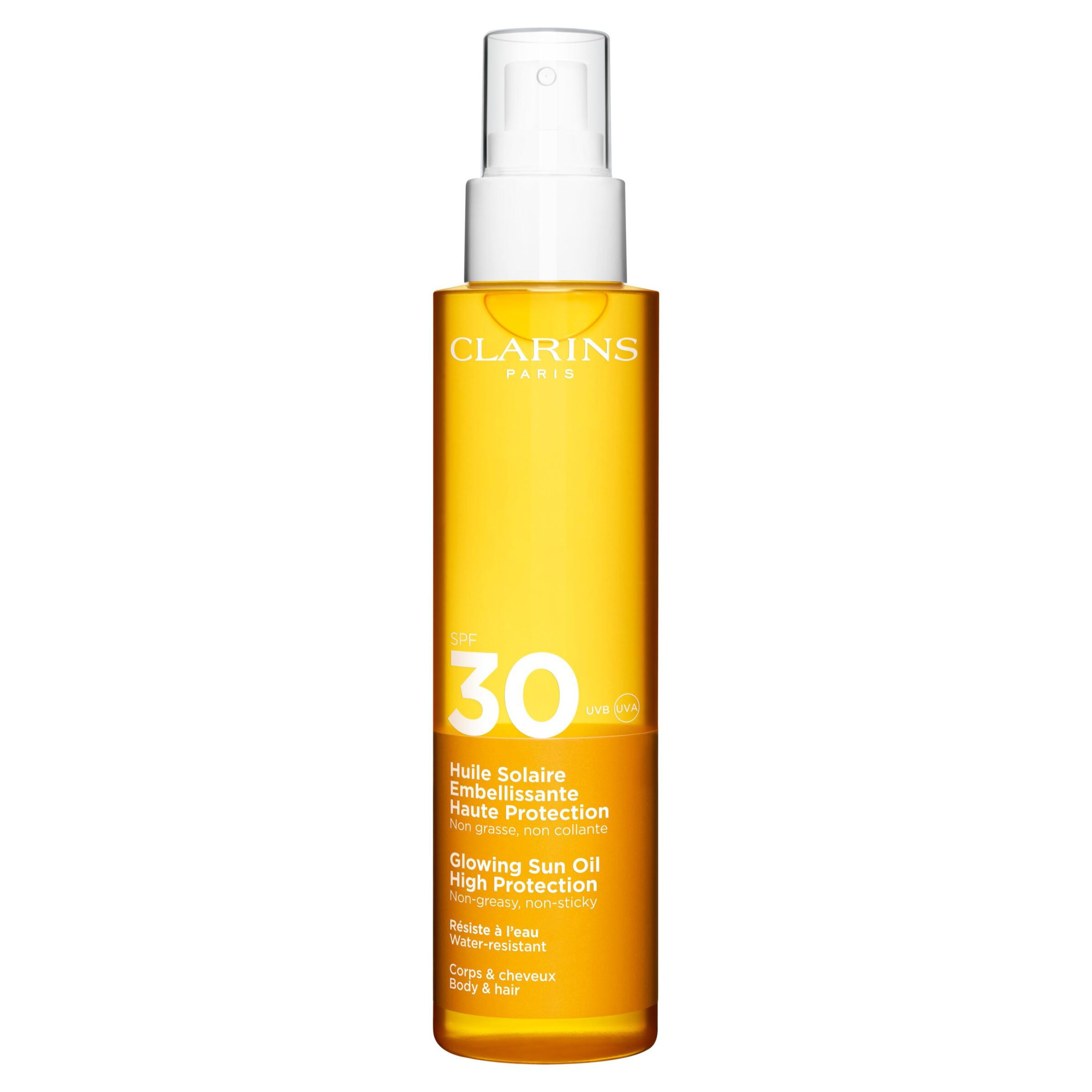 Clarins High Protection Beautifying Sun Care Oil Spf30 150Ml
