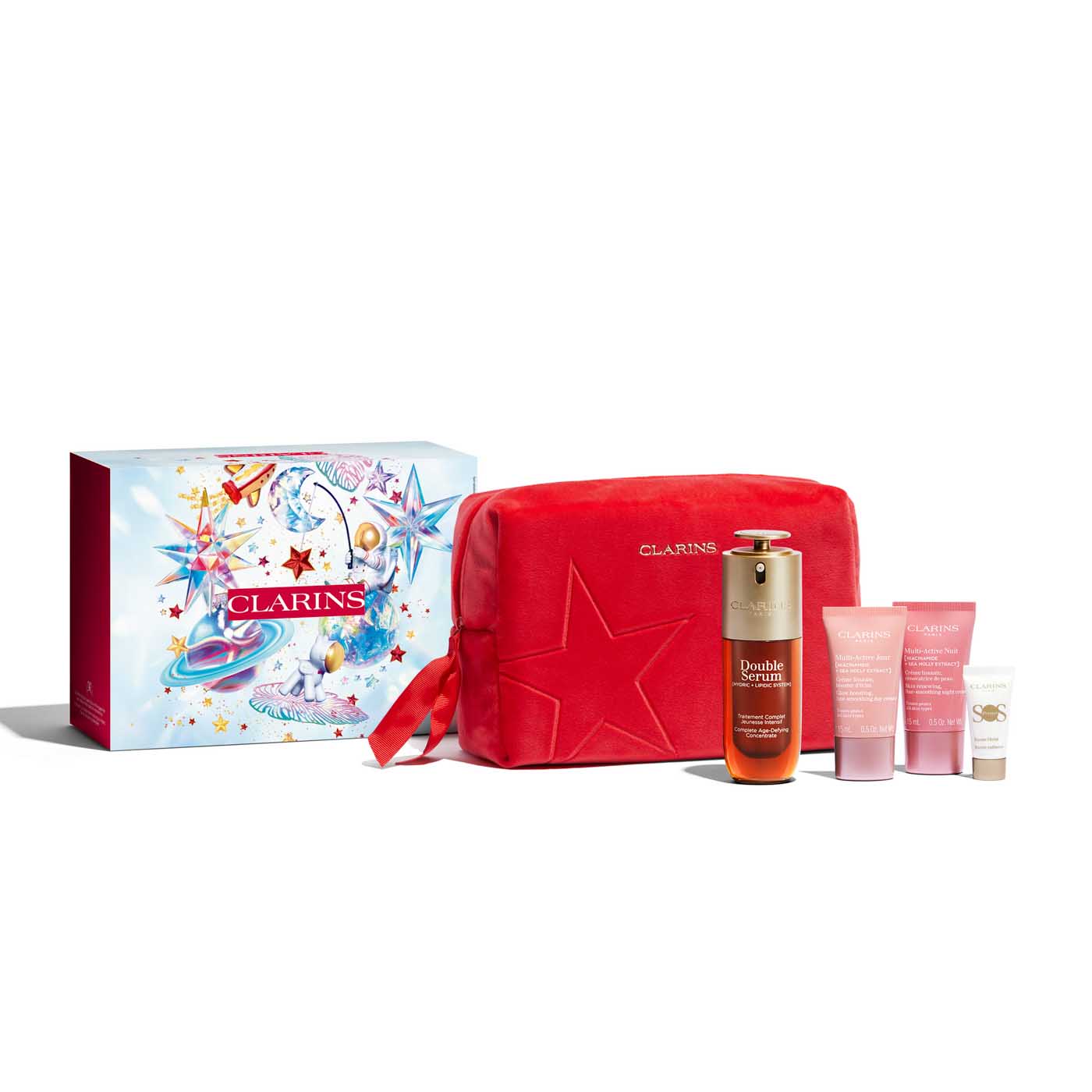 CLARINS CLARINS DOUBLE SERUM & MULTI-ACTIVE SET