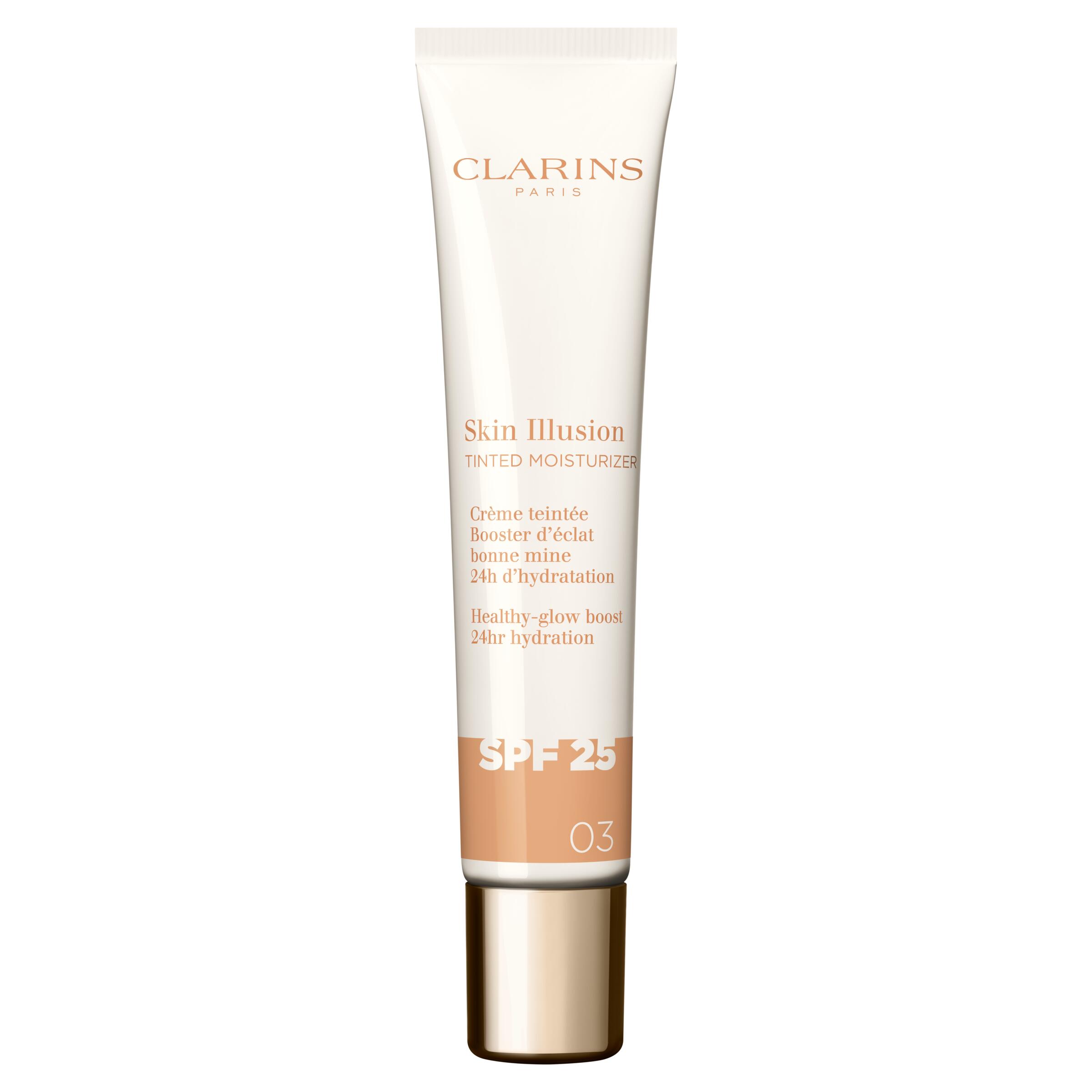 CLARINS SKIN ILLUSION TINTED MOISTURIZER SPF25