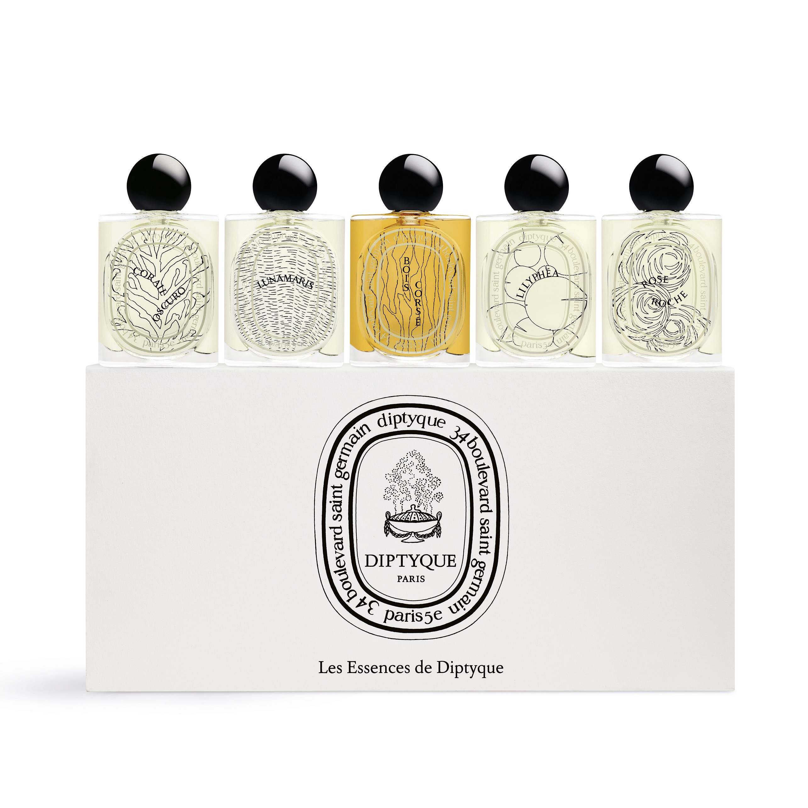 Diptyque Les Essences De Set Of 5 Eau Parfum