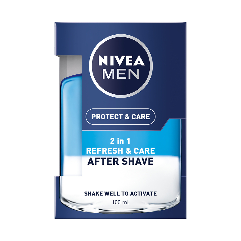 NIVEA NIVEA NIVEA MEN PROTECT & CARE AFTER SHAVE 2 ΣΕ 1 | 100ml