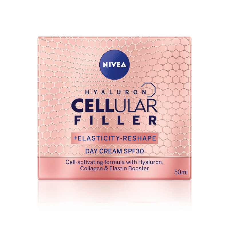 NIVEA NIVEA NIVEA HYALURON CELLULAR FILLER ΗΜΕΡΑΣ ΓΙΑ ΕΠΑΝΑΦΟΡΑ ΕΛΑΣΤΙΚΟΤΗΤΑΣ SPF30 | 50ml