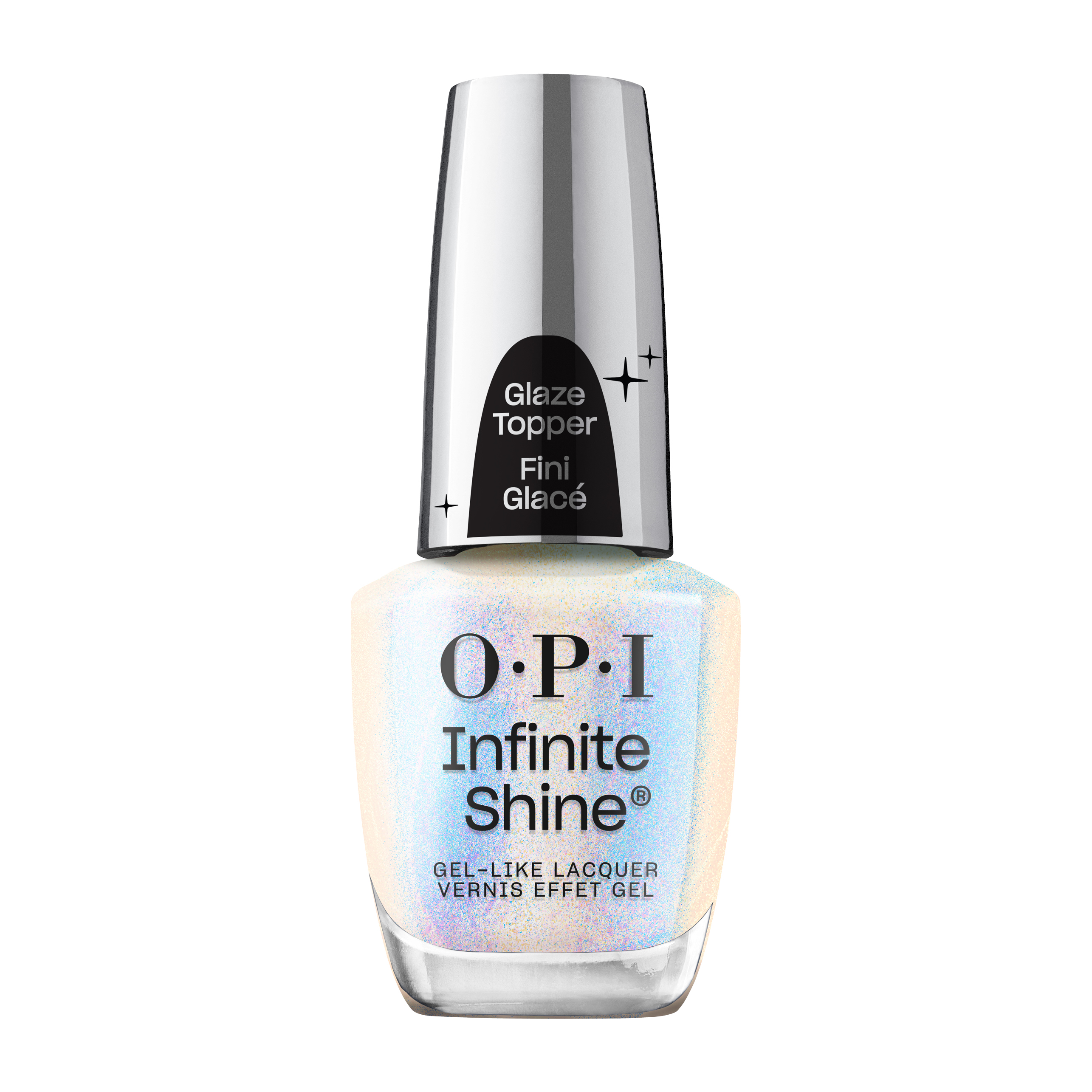 Opi Infinite Shine Glaze Topper 15Ml Holo And Behold