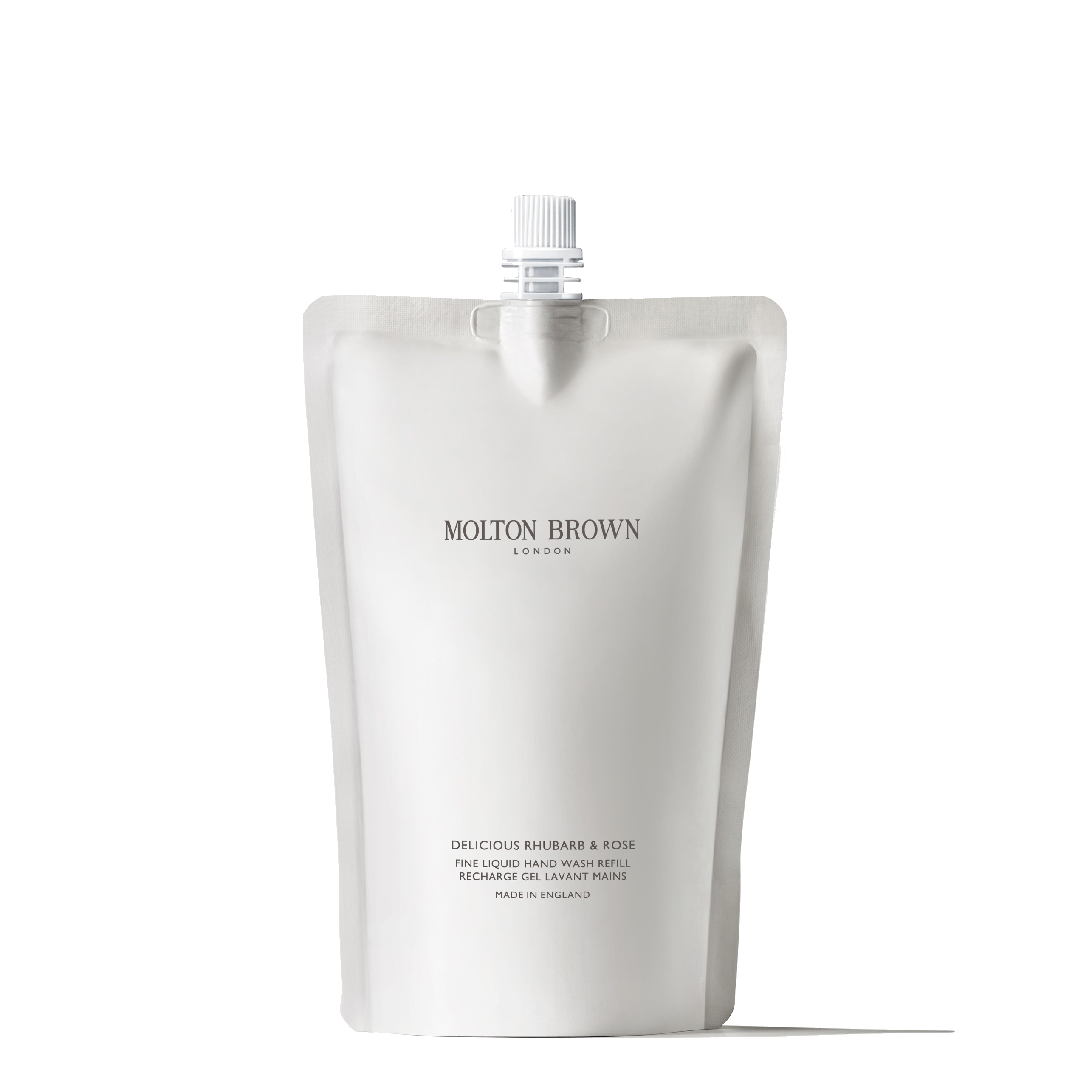 MOLTON BROWN DELICIOUS RHUBARB & ROSE HAND WASH REFILL | 400ml