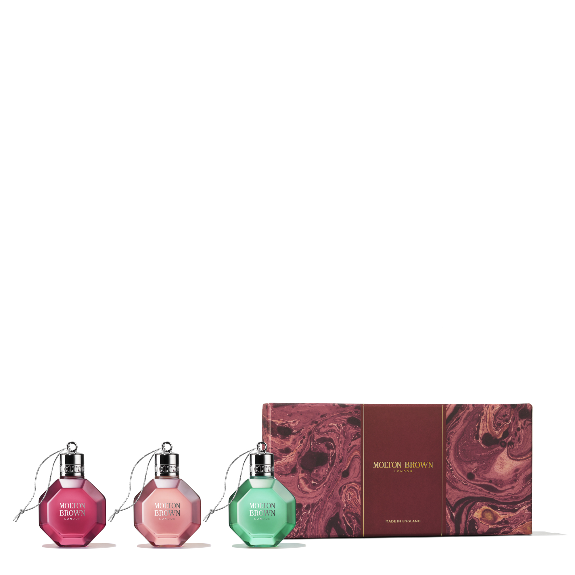MOLTON BROWN MOLTON BROWN FESTIVE BAUBLE GIFT SET