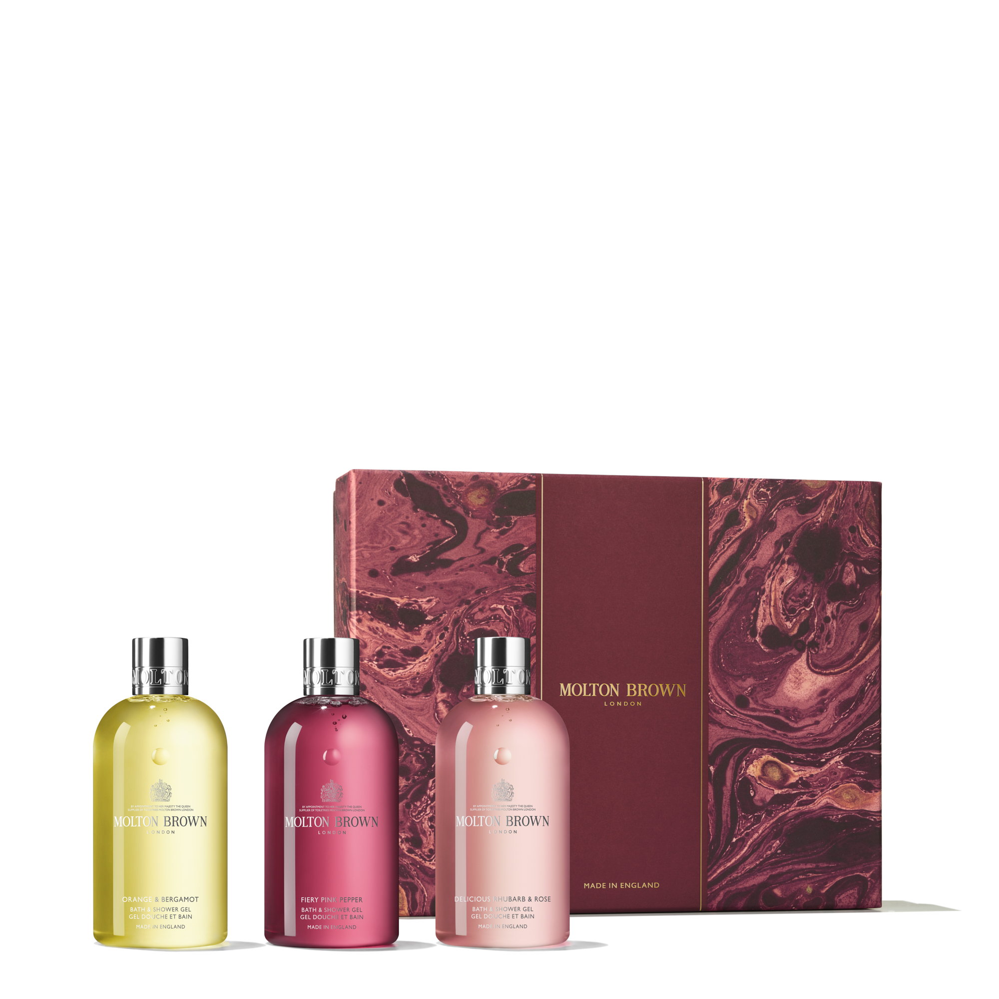 MOLTON BROWN FLORAL & SPICY BODY CARE GIFT SET