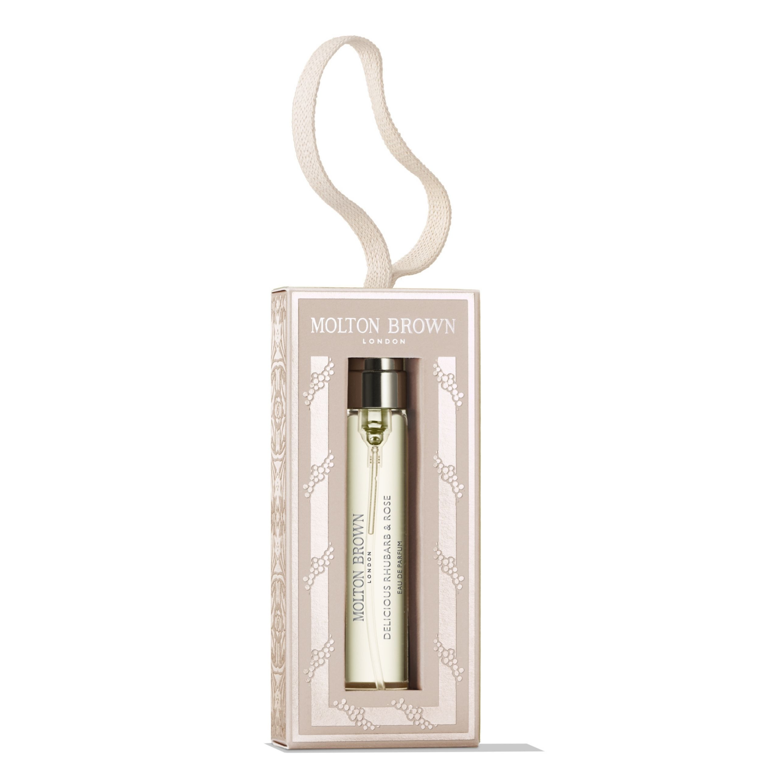 MOLTON BROWN DELICIOUS RHUBARB & ROSE FRAGRANCE BAUBLE | 7.5ml