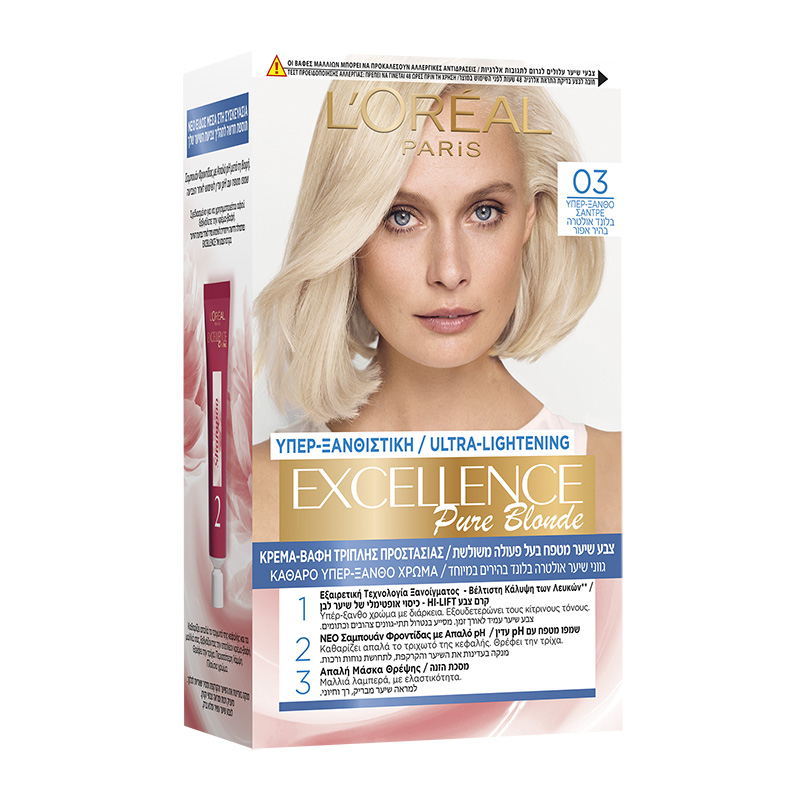 L’oréal Paris Excellence Creme 48Ml 03 Υπέρ-Ξανθο Σαντρέ