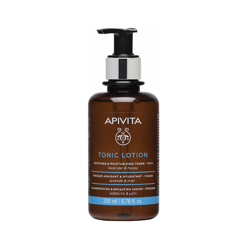 APIVITA TONIC LOTION - SOOTHING & MOISTURIZING FACE TONER | 200ml