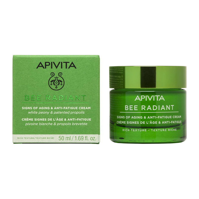 APIVITA BEE RADIANT PEONY & PATENTED PROPOLIS RICH TEXTURE | 50ml