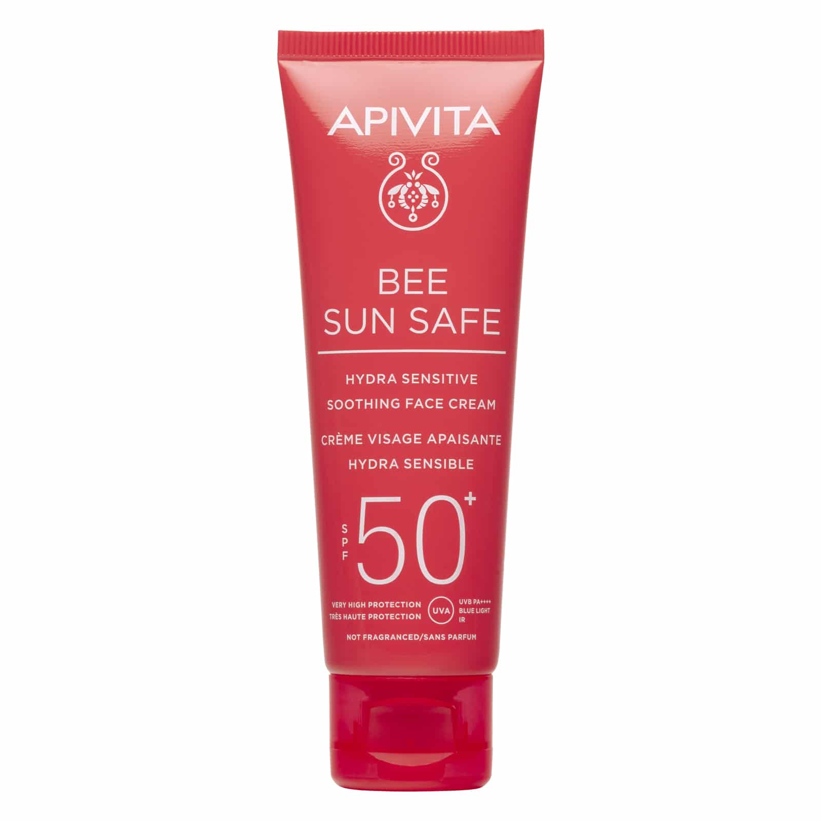 Apivita Bee Sun Safe Αντηλιακη Κρεμα Προσώπου για Ευαισθητες Επιδερμιδες Spf50 50Ml