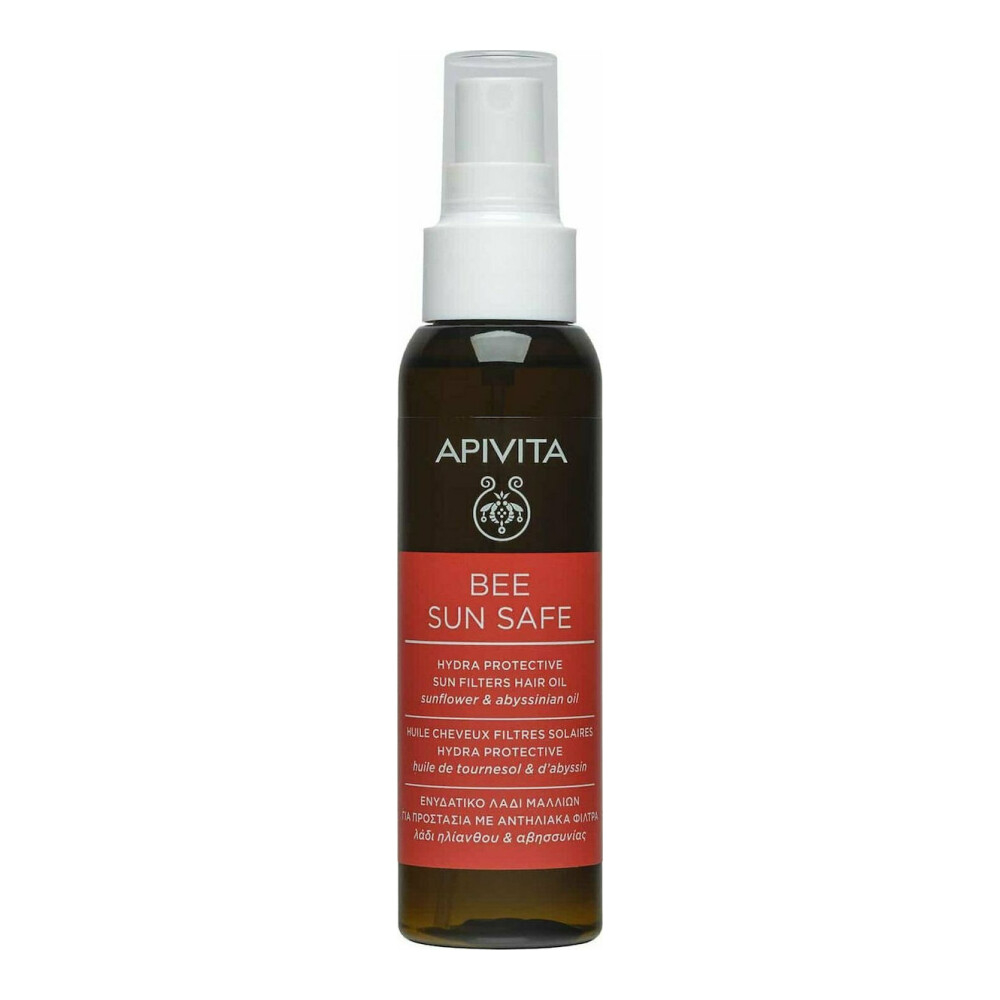 Apivita Bee Sun Safe Ενυδατικο Λαδι Μαλλιων 100Ml