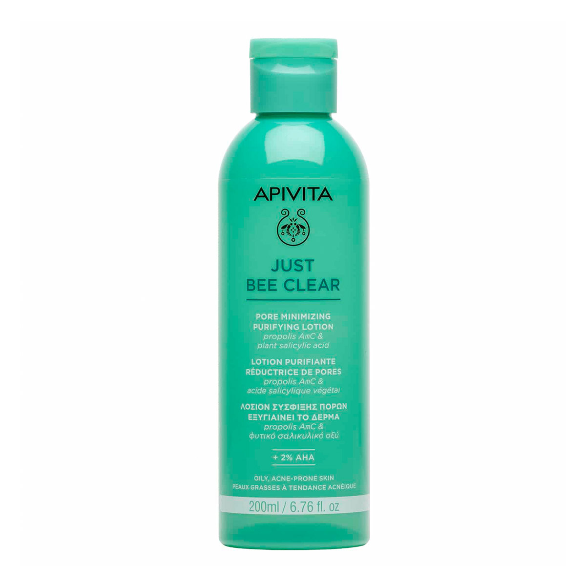 APIVITA JUST BEE CLEAR GEL ΛΟΣΙΟΝ ΣΥΣΦΙΞΗΣ ΠΟΡΩΝ | 200ml