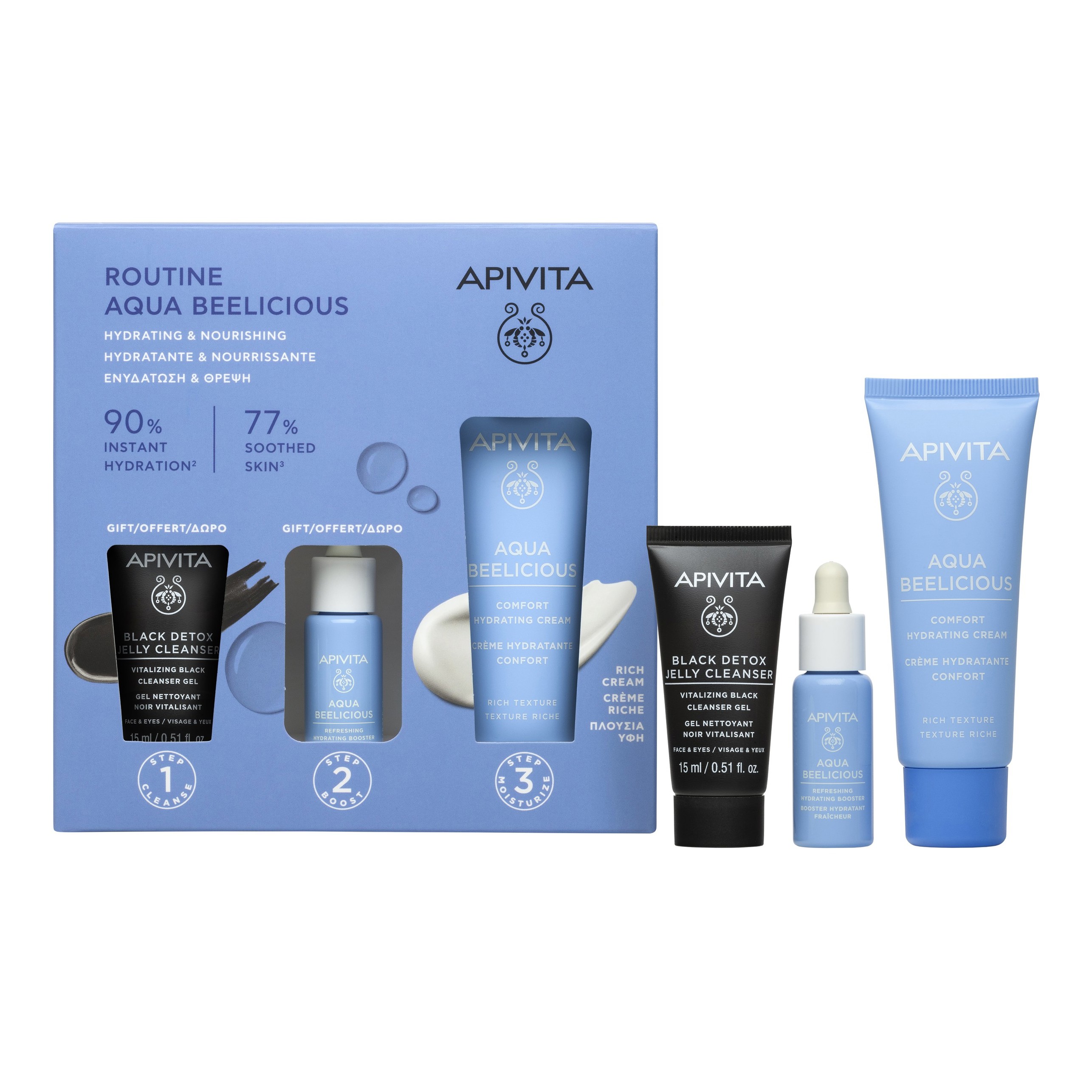 Apivita Aqua Beelicious Σετ για Ενυδατωση Θρεψη