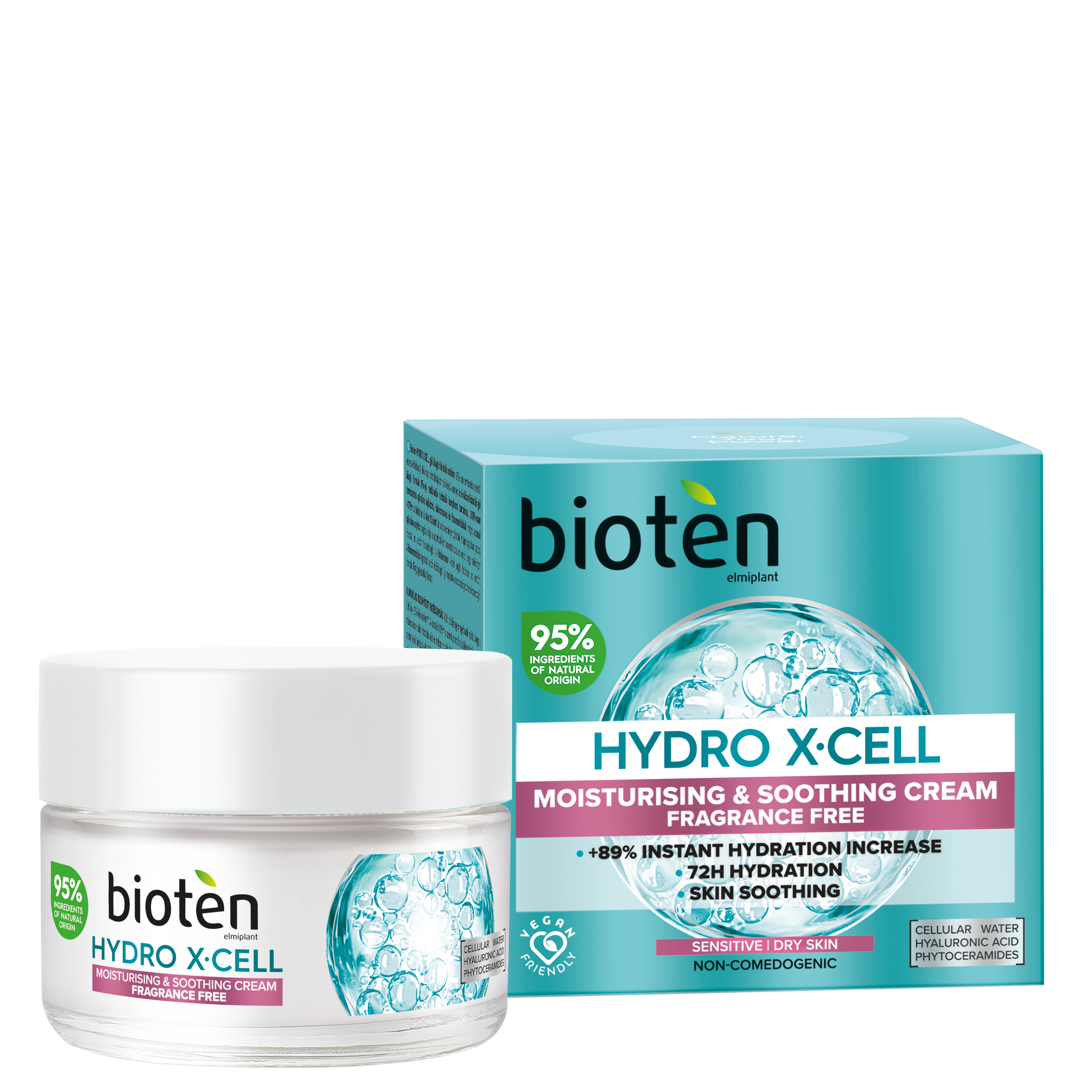 BIOTEN BIOTEN HYDRO X-CELL ΚΡΕΜΑ ΗΜΕΡΑΣ ΓΙΑ ΕΥΑΙΣΘΗΤΕΣ ΕΠΙΔΕΡΜΙΔΕΣ | 50ml