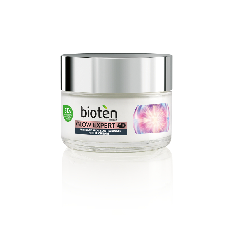 BIOTEN BIOTEN GLOW EXPERT 4D ΔΡΑΣΗ ΚΑΤΑ ΤΩΝ ΠΑΝΑΔΩΝ & ΤΩΝ ΡΥΤΙΔΩΝ ΚΡΕΜΑ ΝΥΧΤΑΣ | 50ml