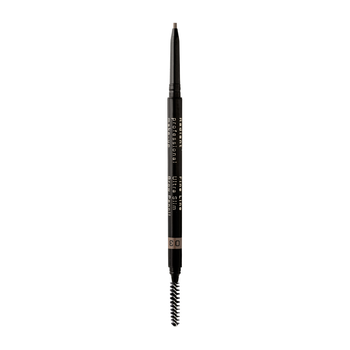 Radiant Professional Fine Line Ultra Slim Brow Pencil 0 09Gr 03 Ash Brown