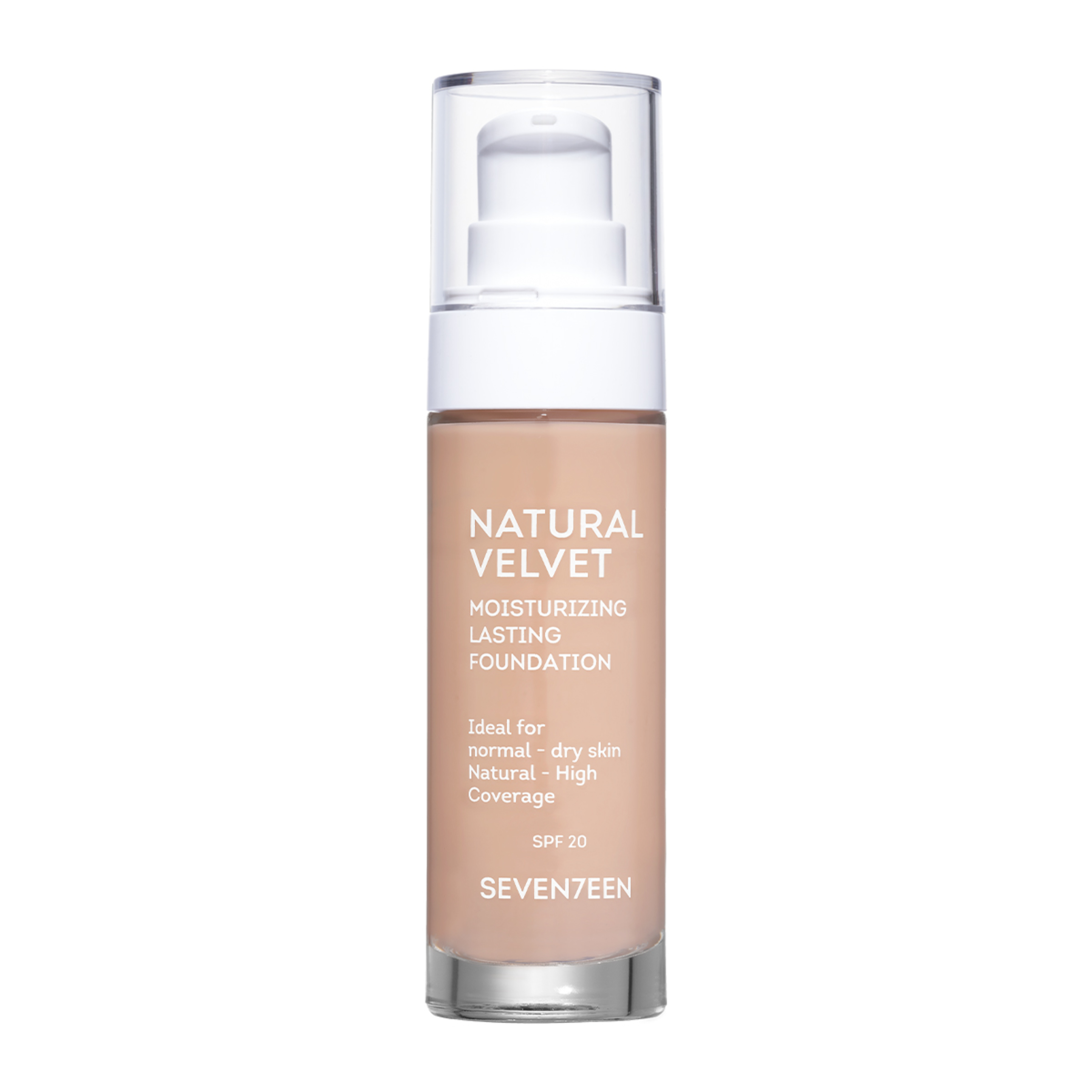 Seventeen Natural Velvet Long Lasting Matte Foundation 30Ml 7