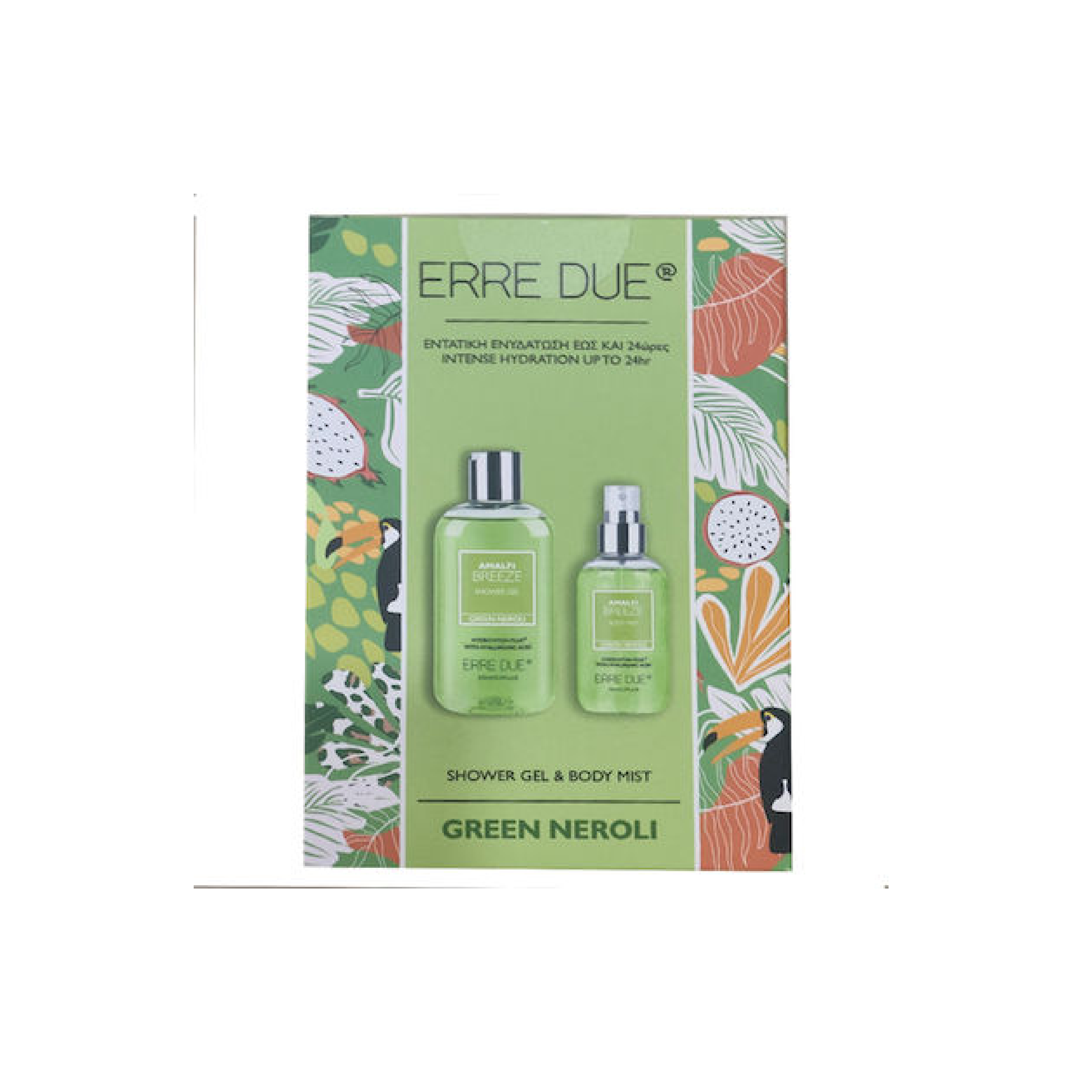 ERRE DUE ERRE DUE AMALFI BREEZE ΣΕΤ ΠΕΡΙΠΟΙΗΣΗΣ ΓΙΑ ΚΑΘΑΡΙΣΜΟ ΣΩΜΑΤΟΣ ΜΕ ΑΦΡΟΛΟΥΤΡΟ & BODY MIST