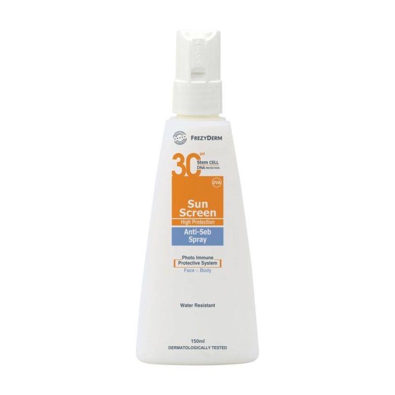 FREZYDERM SUN SCREEN ANTI-SEB SPRAY SPF30 | 150ml