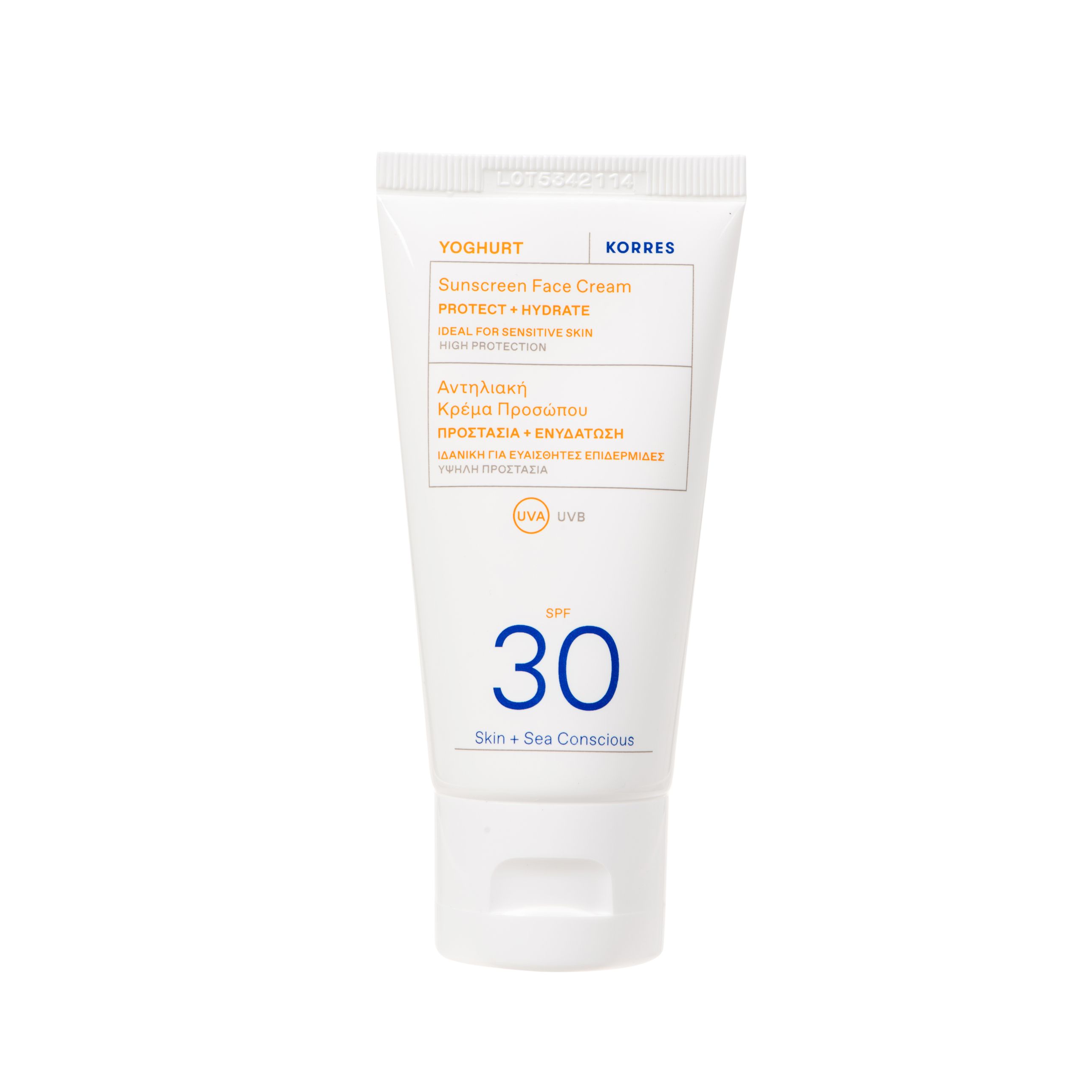 KORRES KORRES KORRES ΓΙΑΟΥΡΤΙ ΑΝΤΗΛΙΑΚΗ ΚΡΕΜΑ ΠΡΟΣΩΠΟΥ SPF30 | 50ml