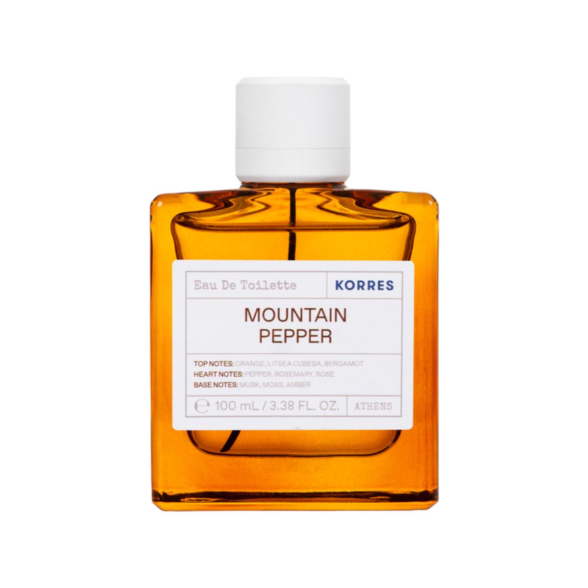 KORRES MOUNTAIN PEPPER EAU DE TOILETTE | 100ml