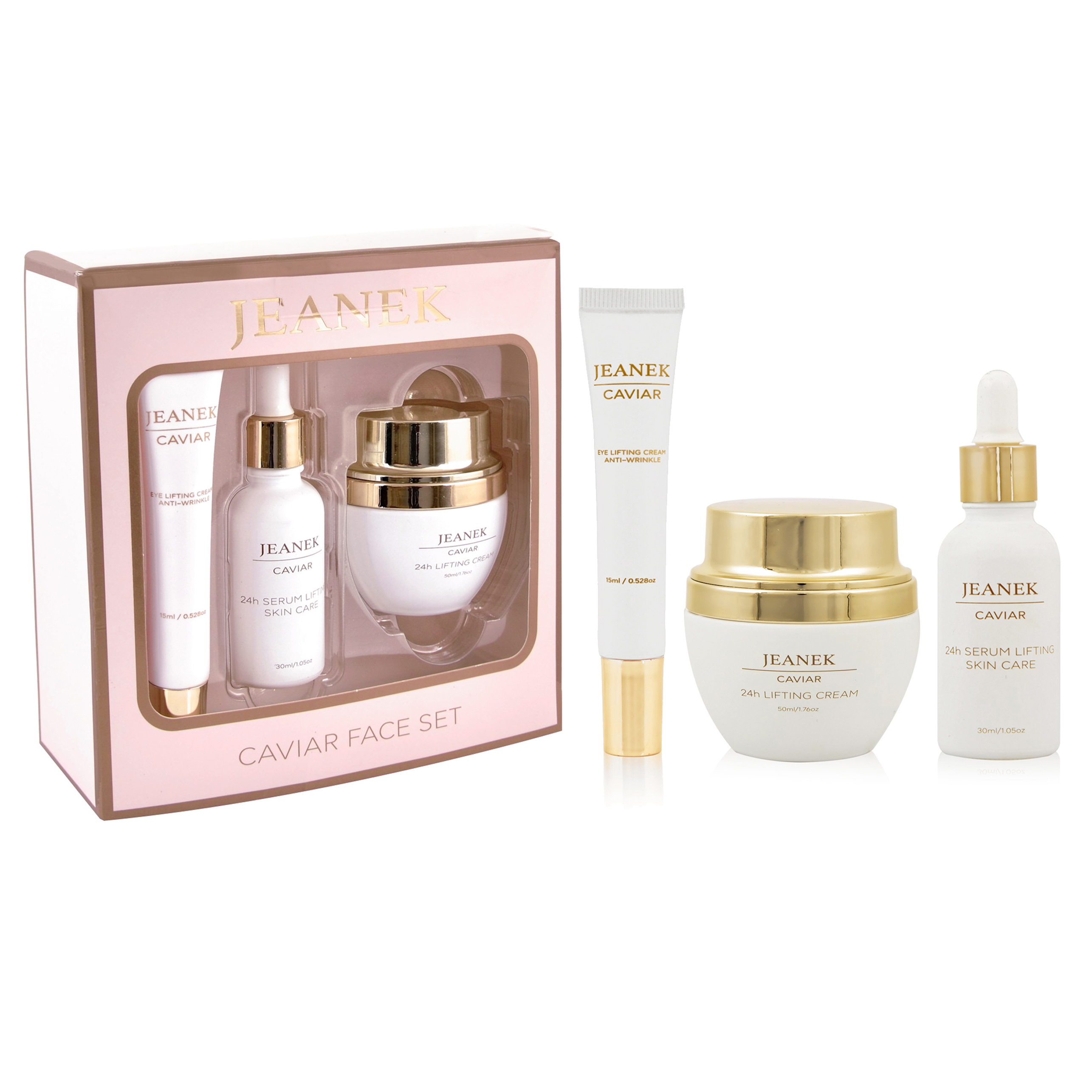 JEANEK LUXURY CREAMS CAVIAR FACE SET