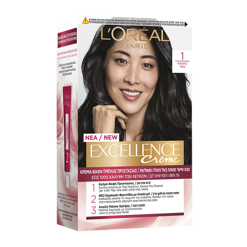 L’oréal Paris Excellence Creme 48Ml 1 Μαύρο