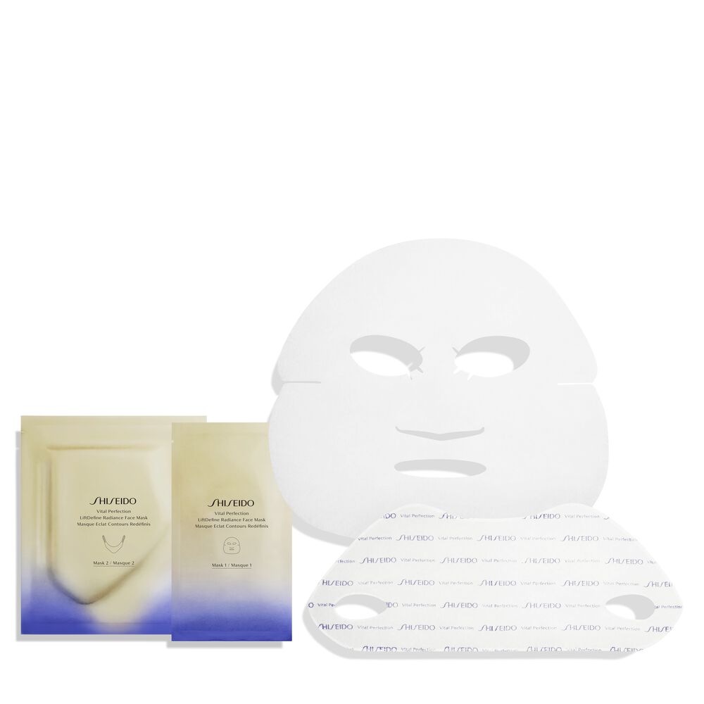 SHISEIDO VITAL PERFECTION LIFTDEFINE RADIANCE FACE MASK 6 SETS
