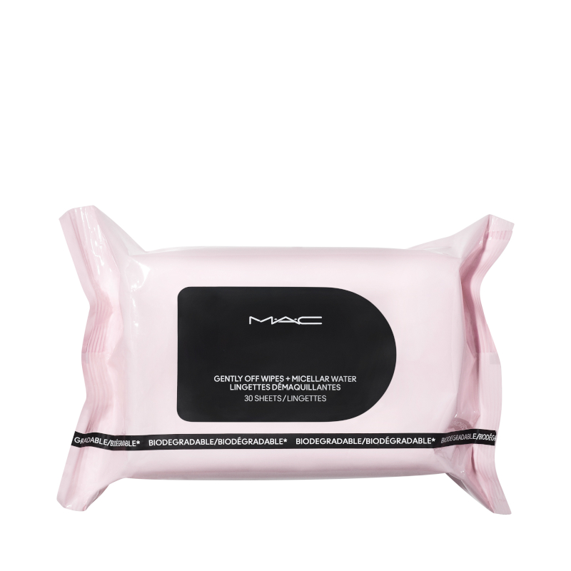 MAC MAC GENTLY OFF WIPES + MICELLAR WATER -MINI SET