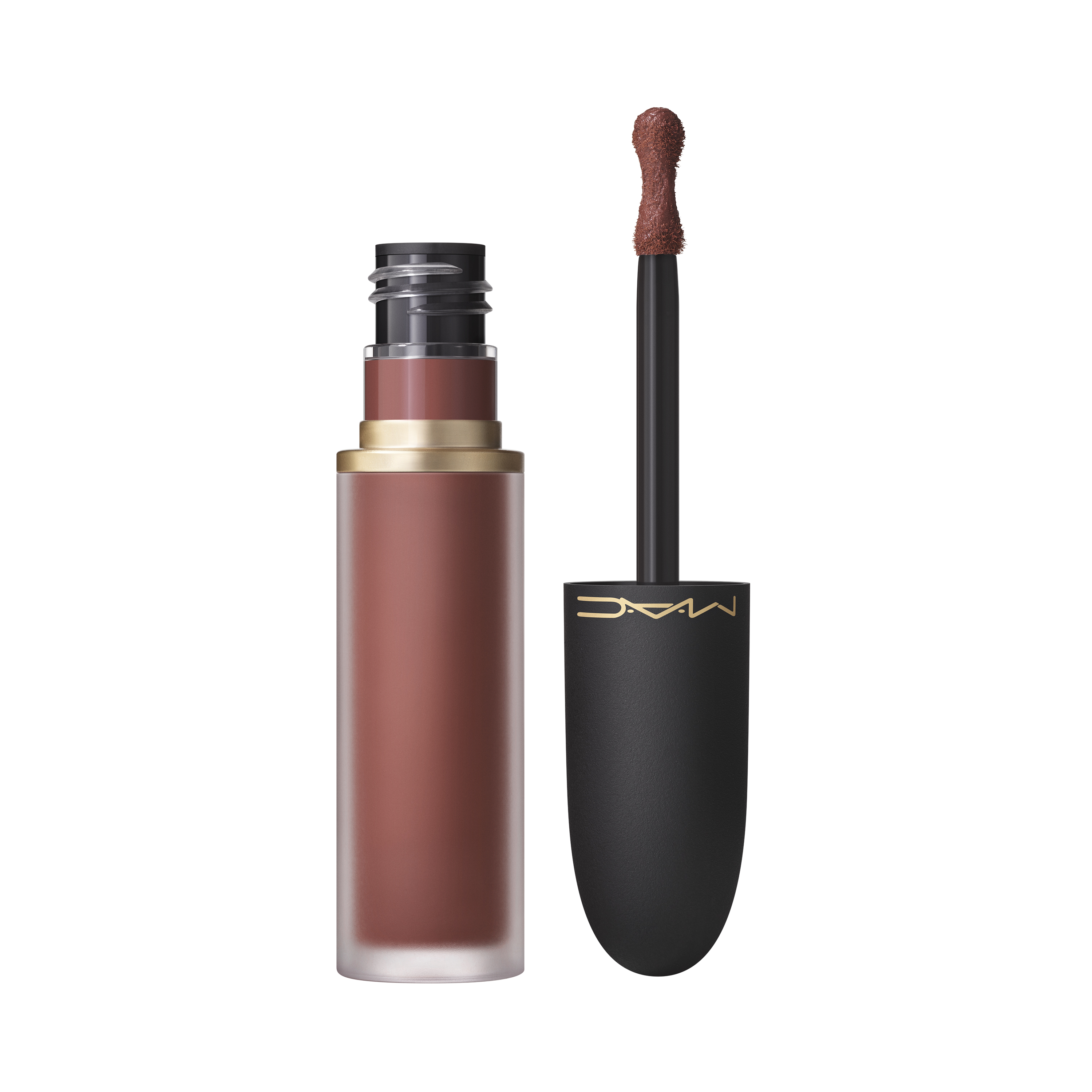 Mac Powder Kiss Lip + Cheek Mousse 5Ml Over The Taupe