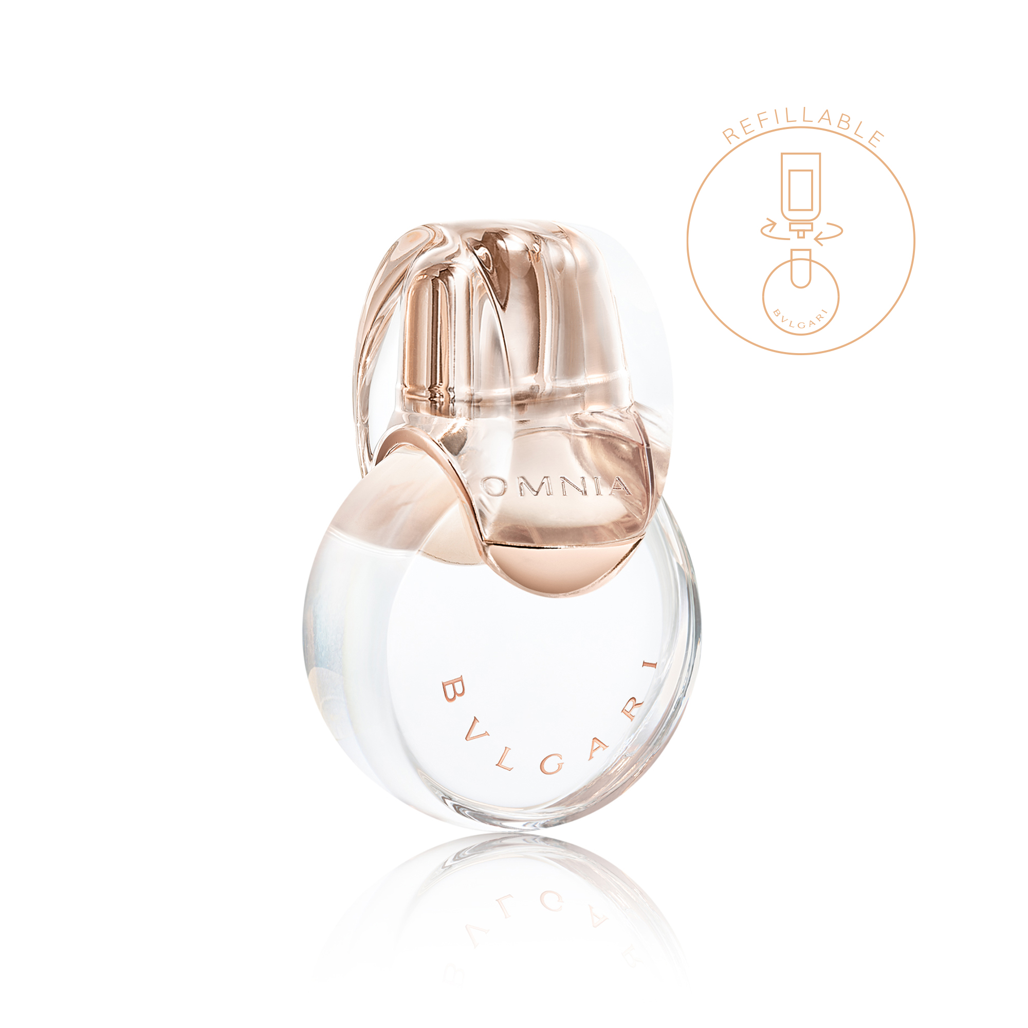 Bvlgari Omnia Crystalline Eau De Toilette Refillable 30Ml