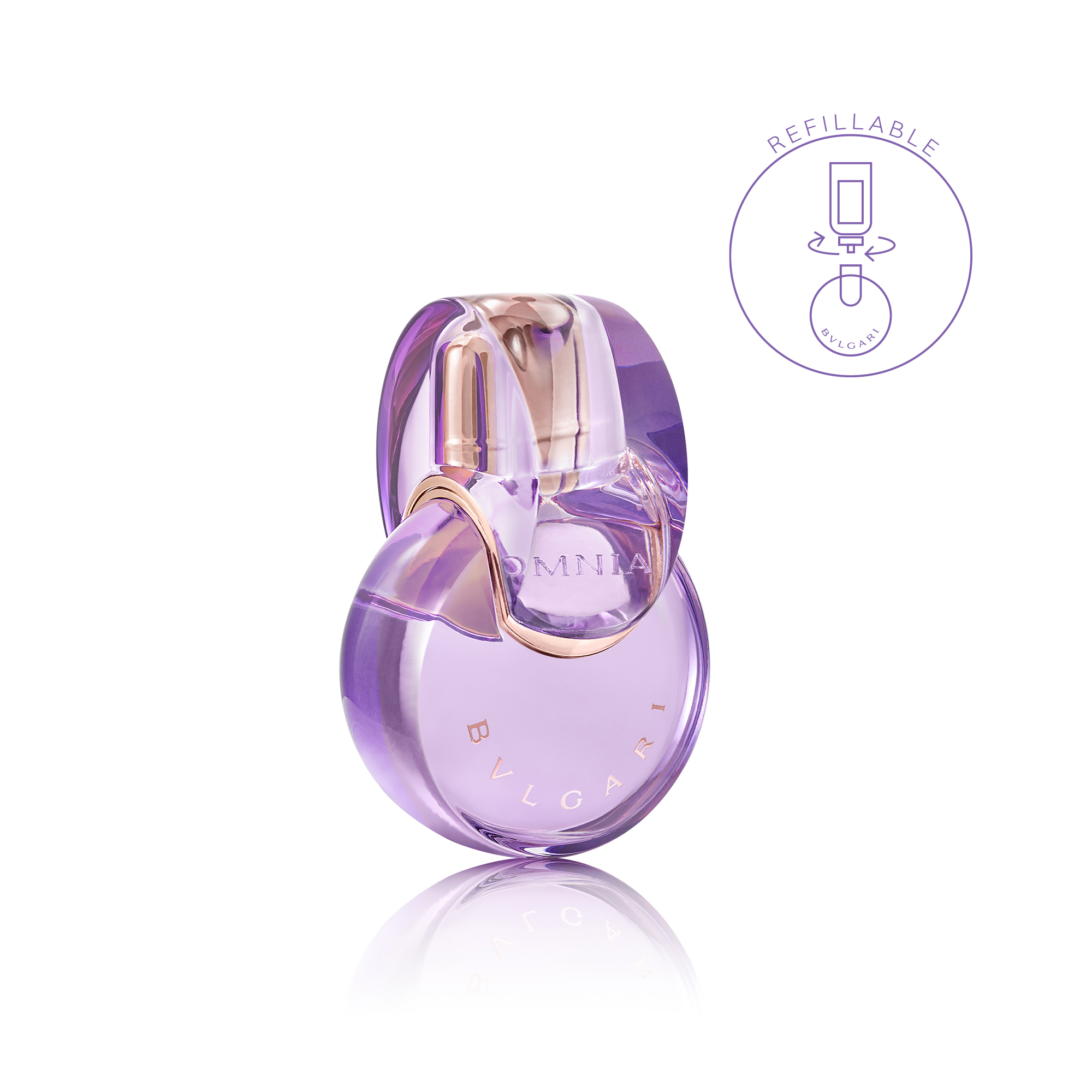 Bvlgari Omnia Amethyst Eau De Toilette Refillable 30Ml