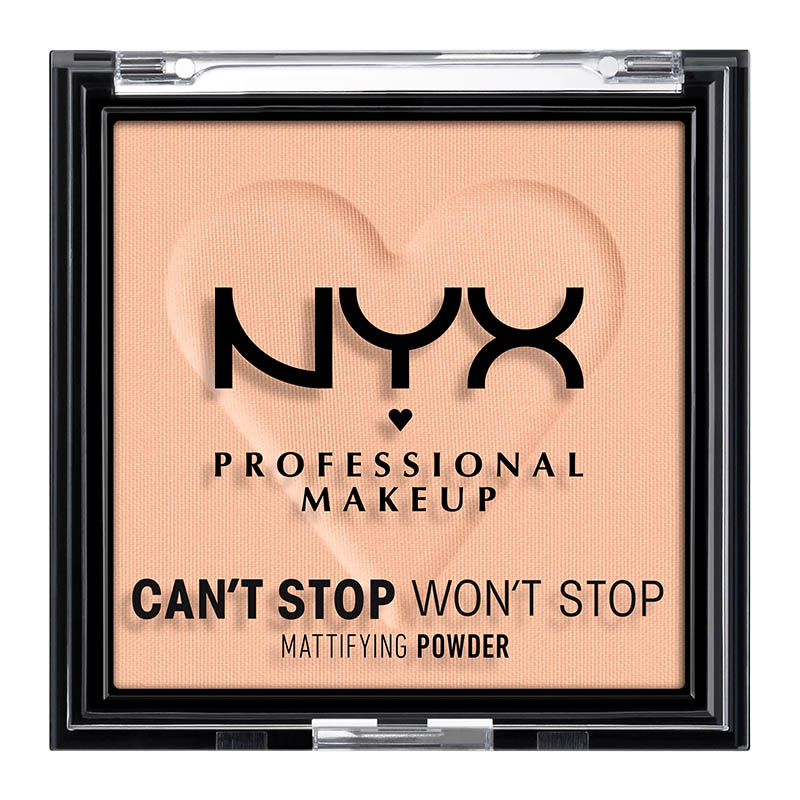 Nyx Professional Makeup Can&Apos T Stop Won&Apos Mattifying Powder 6Gr 3 Light Medium