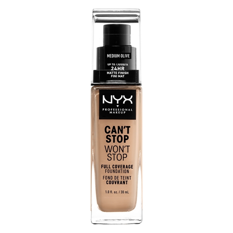 NYX PROFESSIONAL MAKEUP NYX PROFESSIONAL MAKEUP CAN'T STOP WON'T STOP FULL COVERAGE FOUNDATION | 30ml Medium Love
