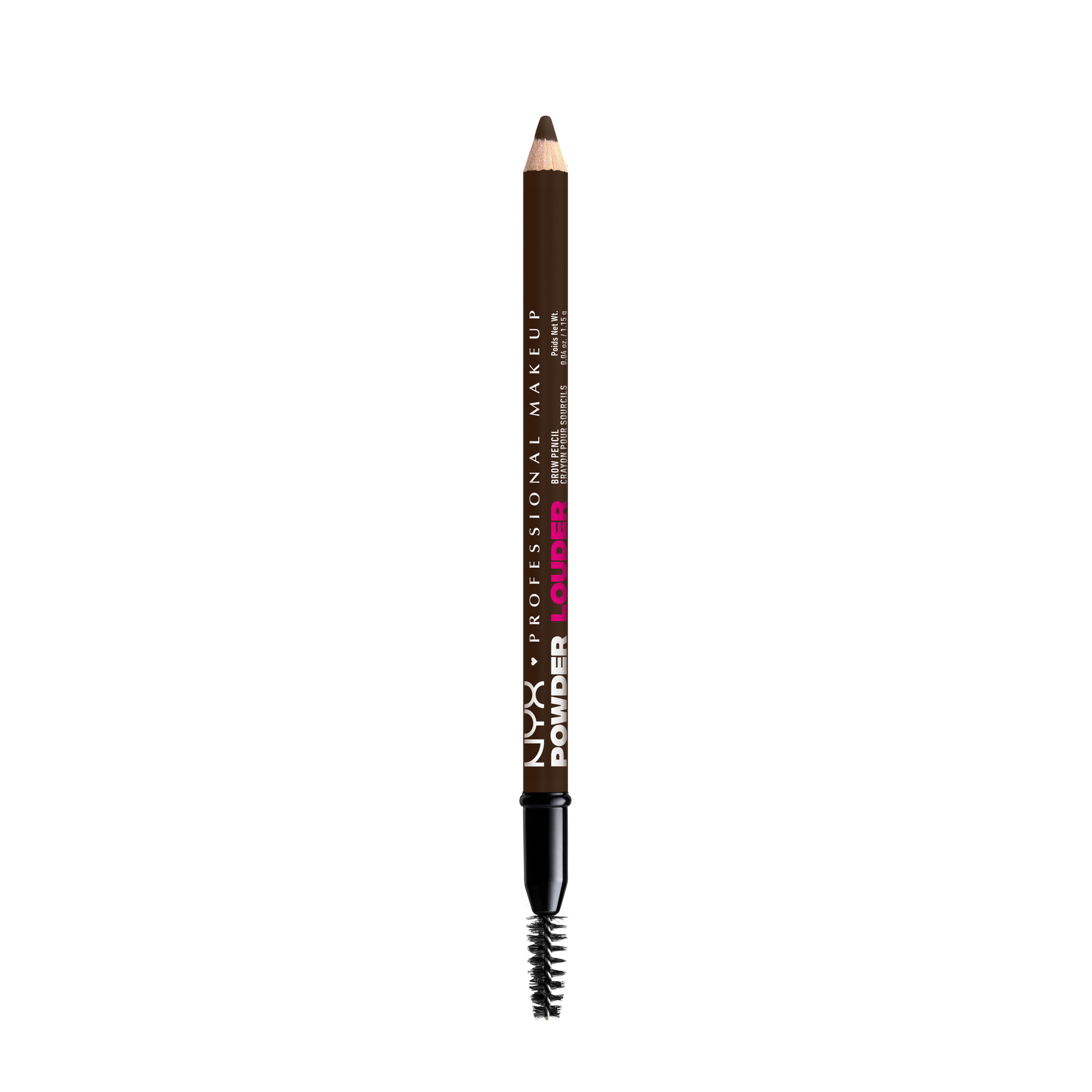 NYX PROFESSIONAL MAKEUP NYX PROFESSIONAL MAKEUP POWDER LOUDER BROW PENCIL | 1,5gr 08 Deep Brown