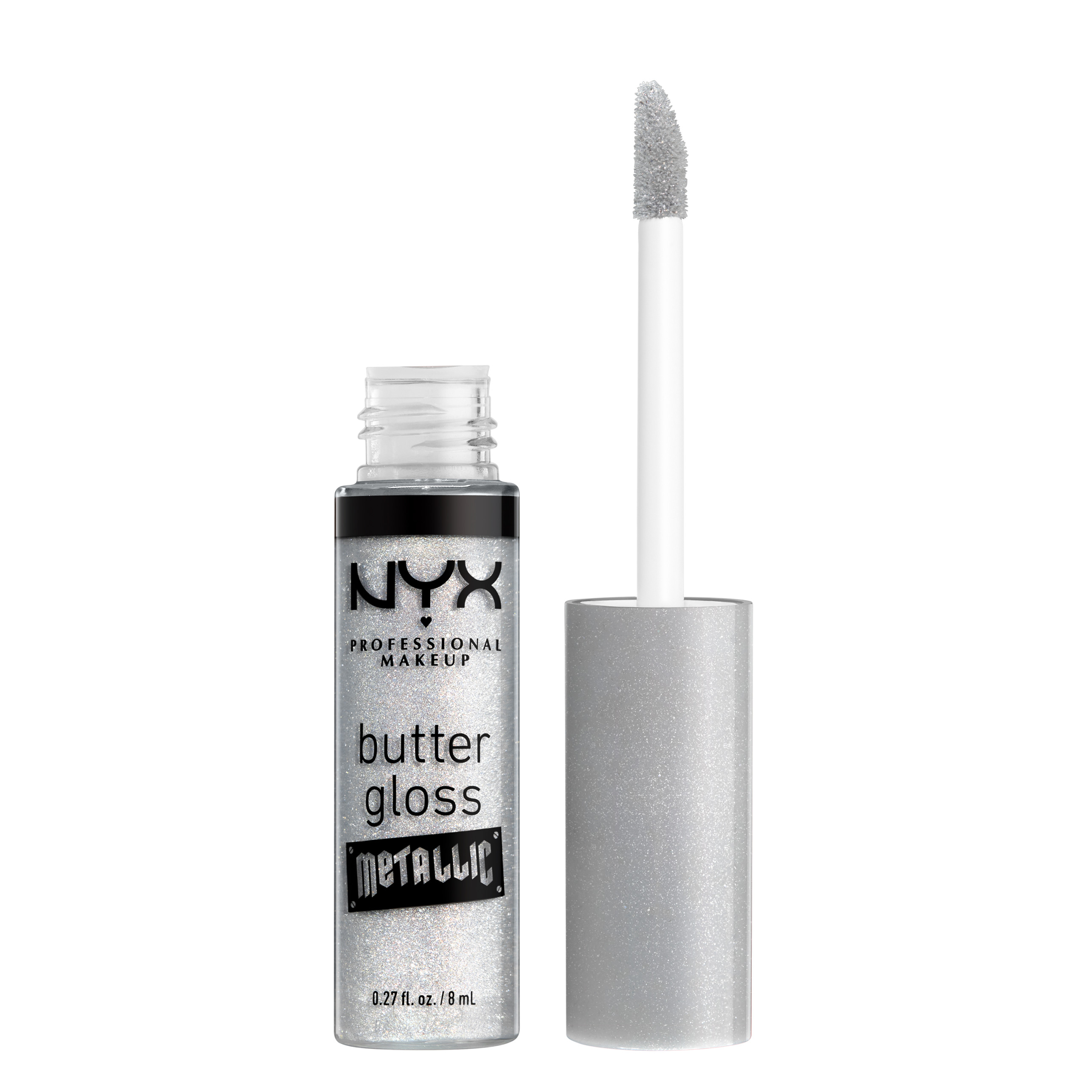 NYX PROFESSIONAL MAKEUP NYX PROFESSIONAL MAKEUP BUTTER GLOSS METALLICS ICE | ICE