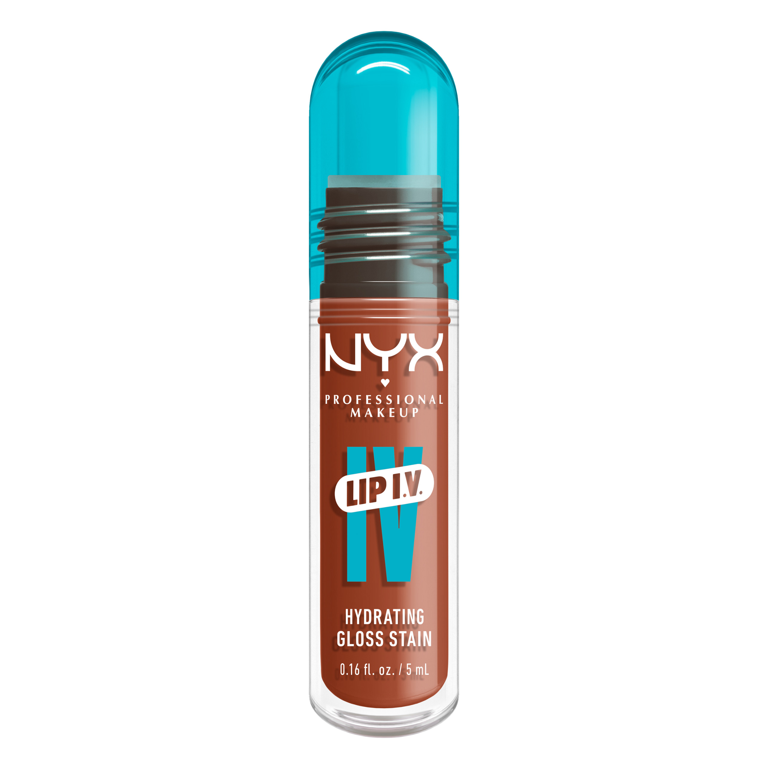 Nyx Professional Makeup Lip Iv Hydrating Gloss Stain 5Ml Caramel Drip