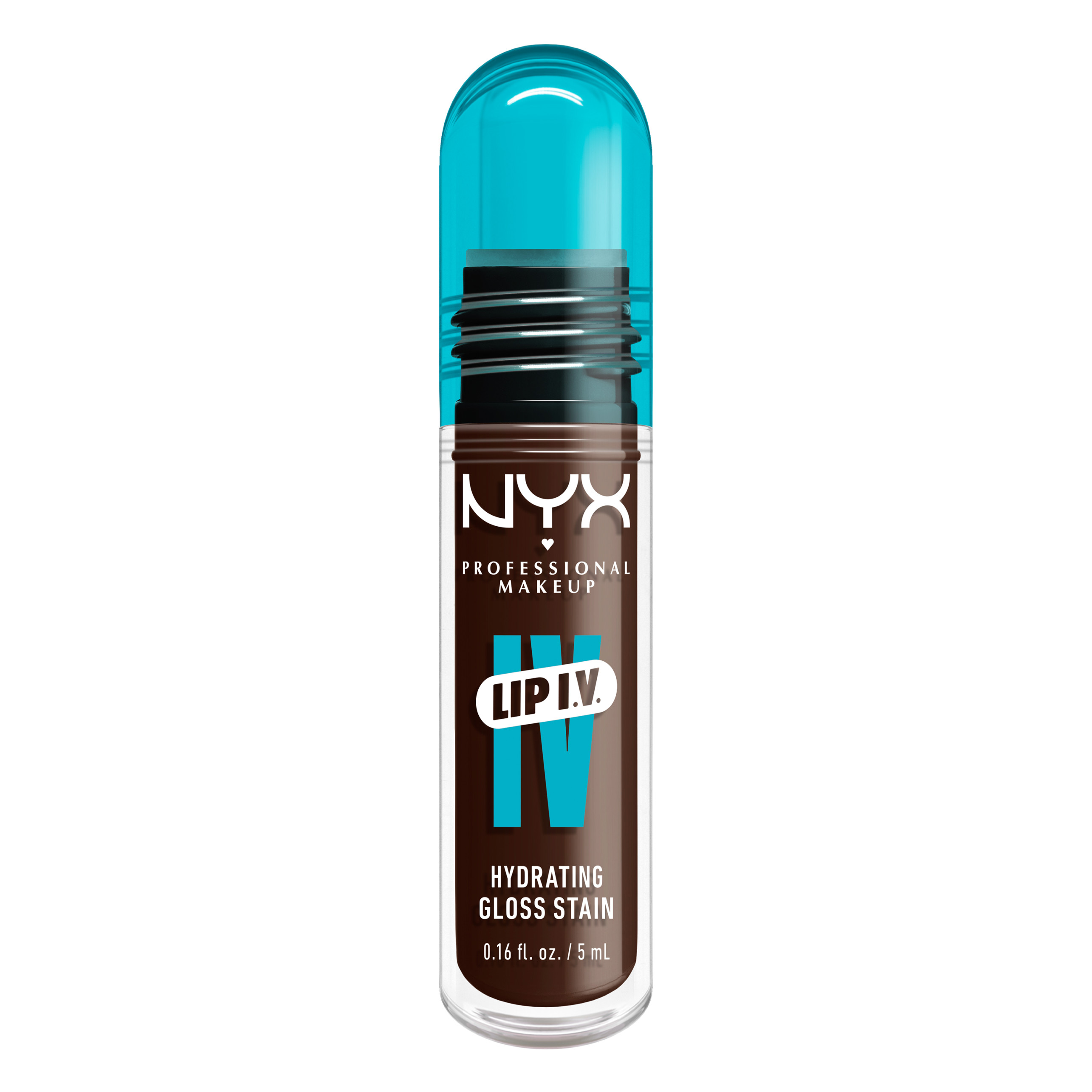 Nyx Professional Makeup Lip Iv Hydrating Gloss Stain 5Ml Espresso Soak