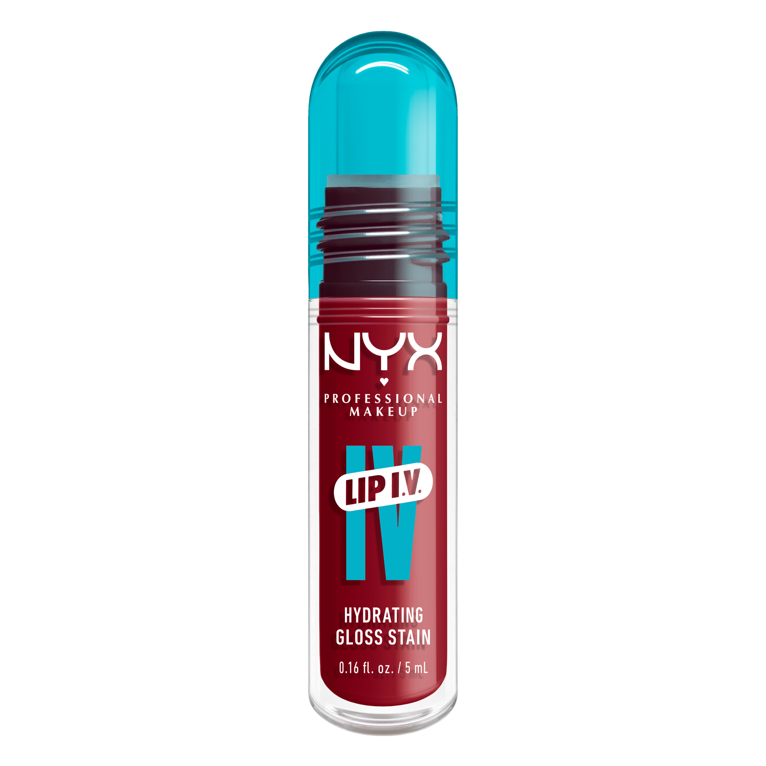 Nyx Professional Makeup Lip Iv Hydrating Gloss Stain 5Ml Berry Thirsty