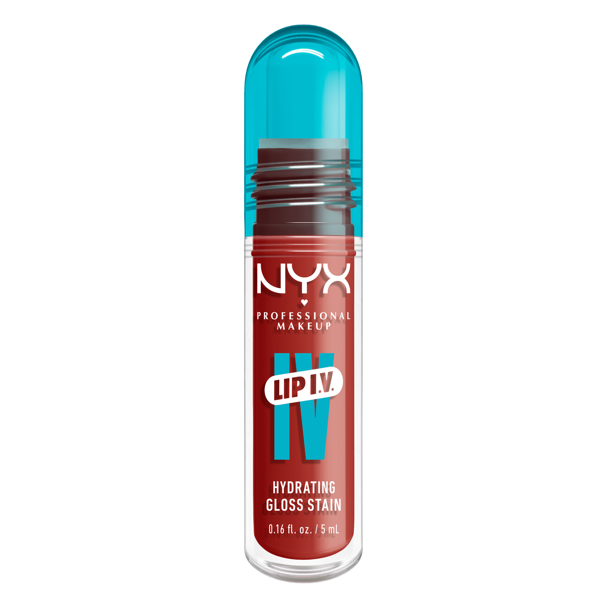 Nyx Professional Makeup Lip Iv Hydrating Gloss Stain 5Ml Burst That Tang!