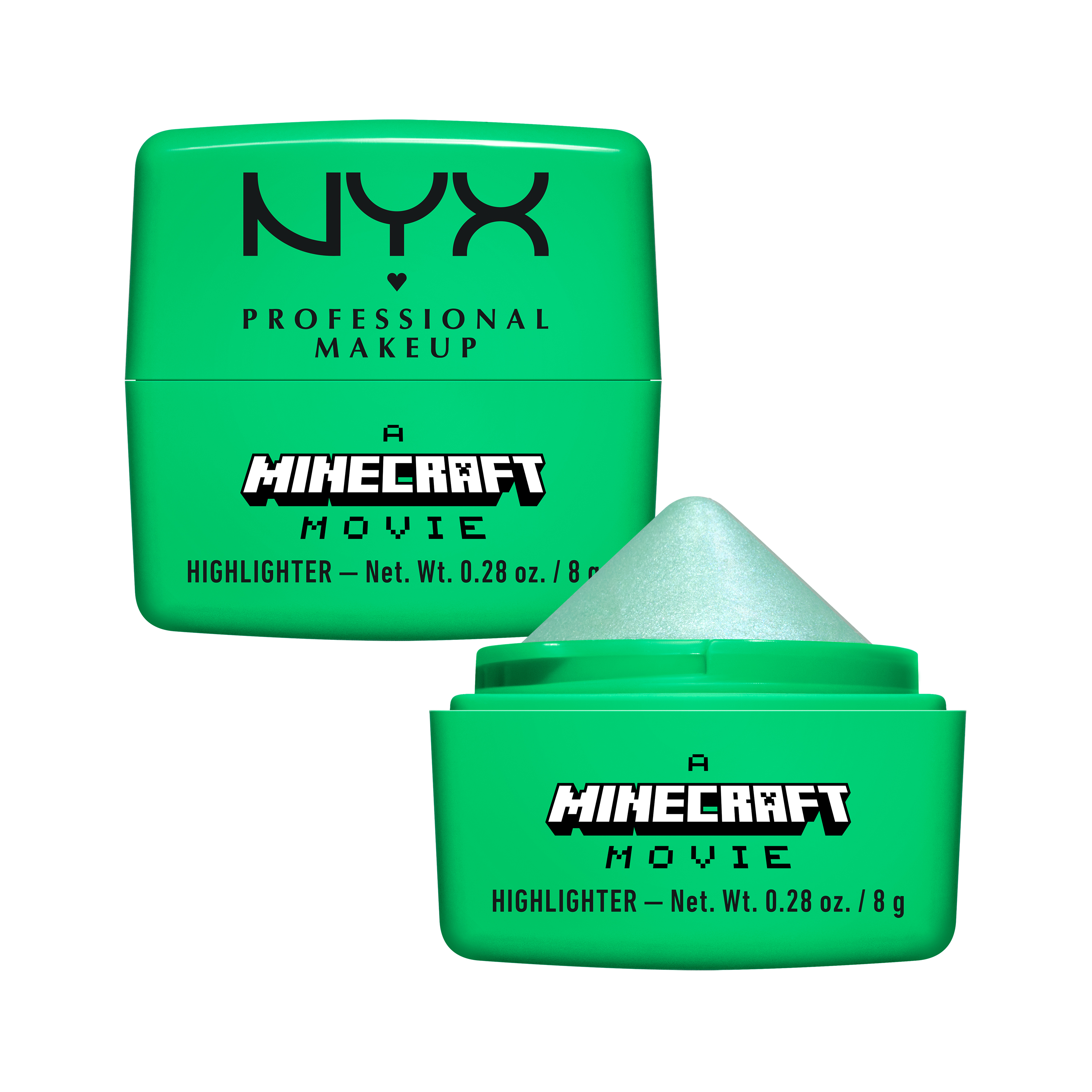 NYX PROFESSIONAL MAKEUP ΜΙΑ ΤΑΙΝΙΑ MINECRAFT RARE HIGHLIGHT BALMS