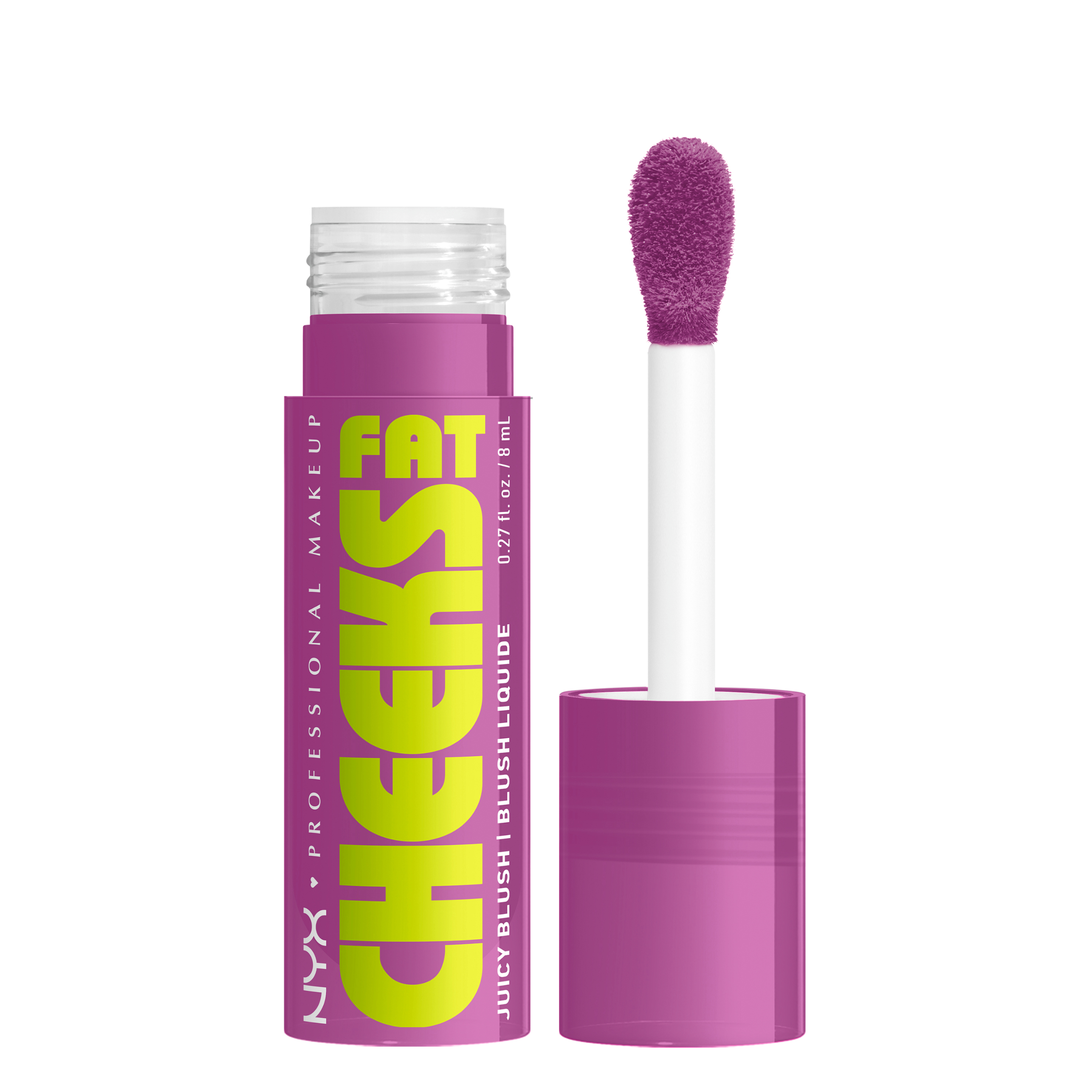 Nyx Professional Makeup Fat Cheeks Ρουζ 8Ml 8 Blueberry Burst